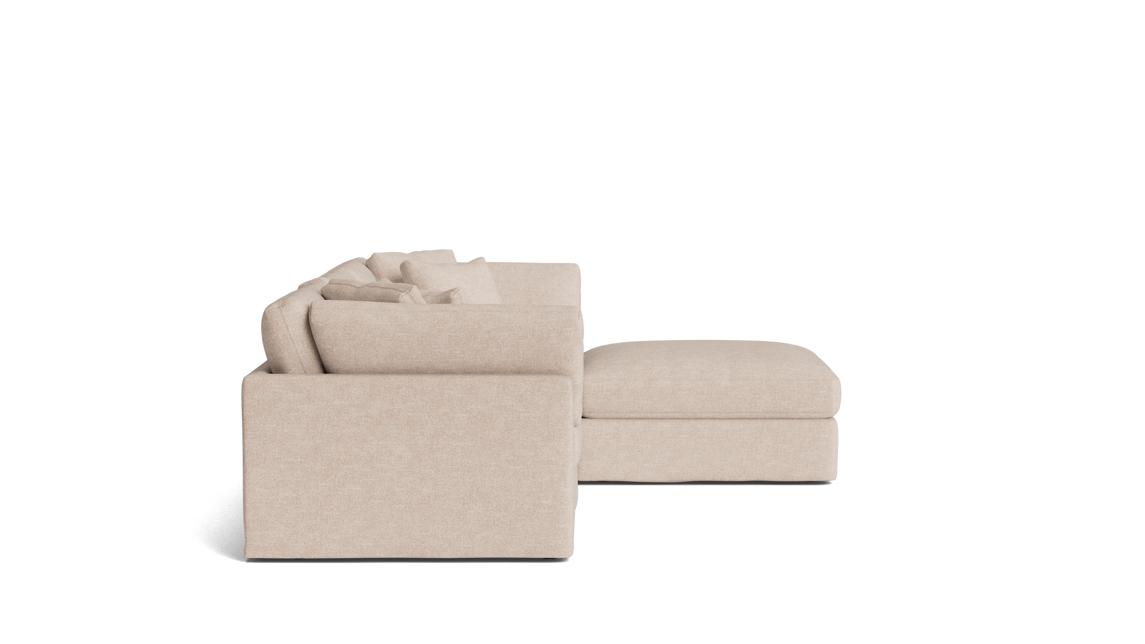 Get Together™ 4 - Piece Modular Sectional, Large, Sunbeam - Sundays Company CanadaSEC-YJ-032-141