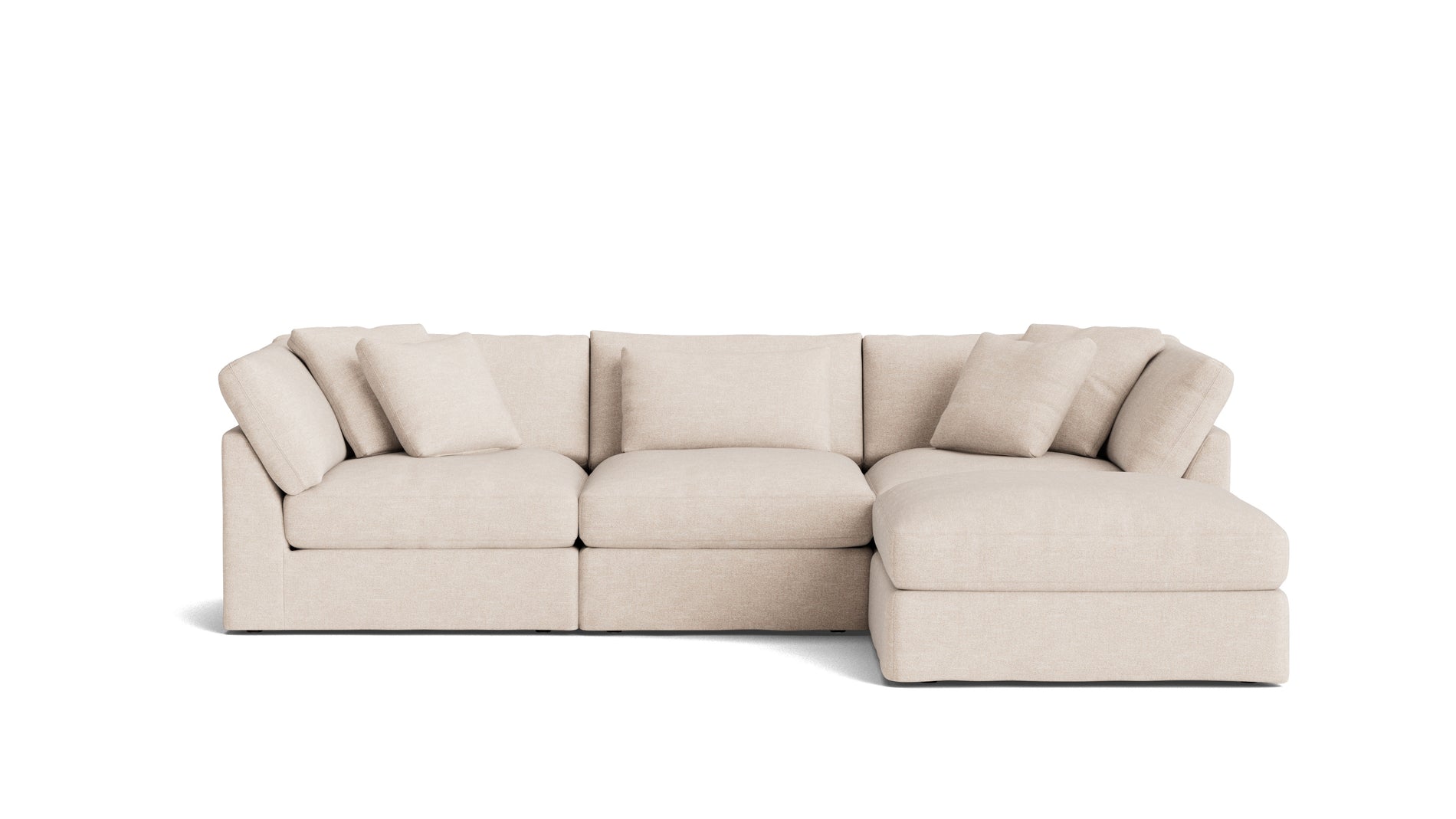 Get Together™ 4-Piece Modular Sectional, Large, Sunbeam_image