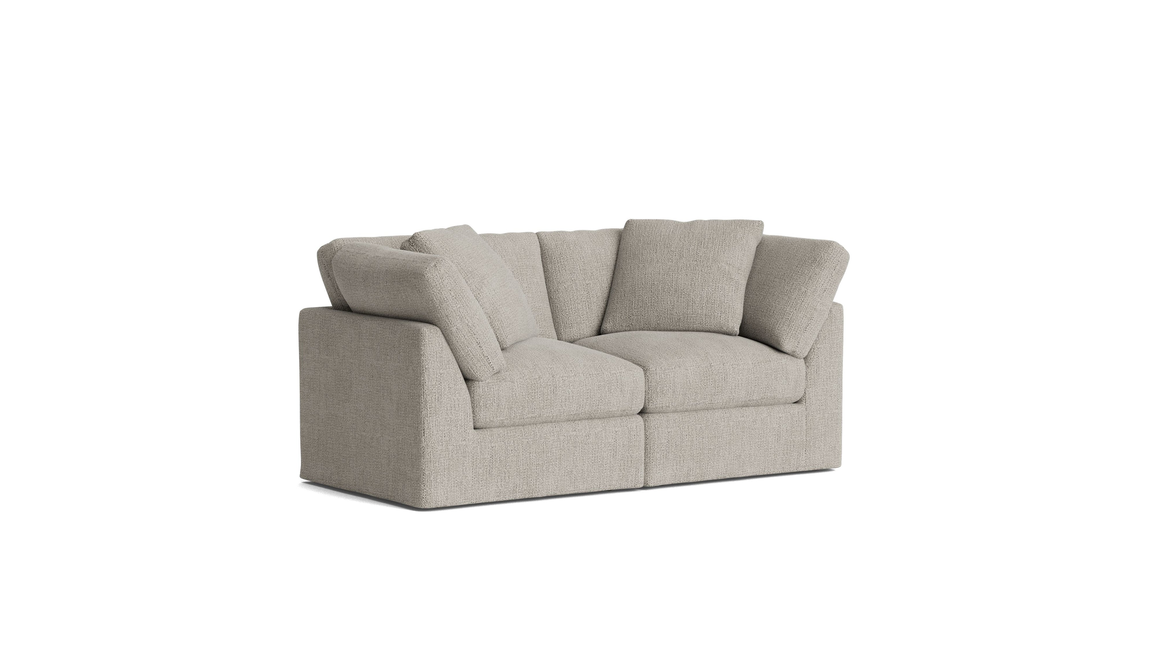 Get Together™ 2-Piece Modular Sofa, Standard, Oatmeal