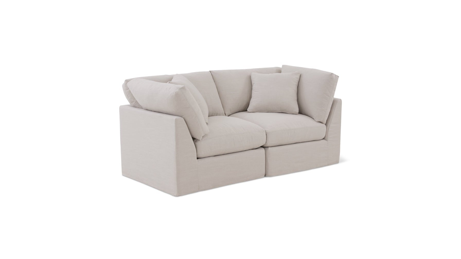 Get Together™ 2-Piece Modular Sofa, Standard, Clay_image