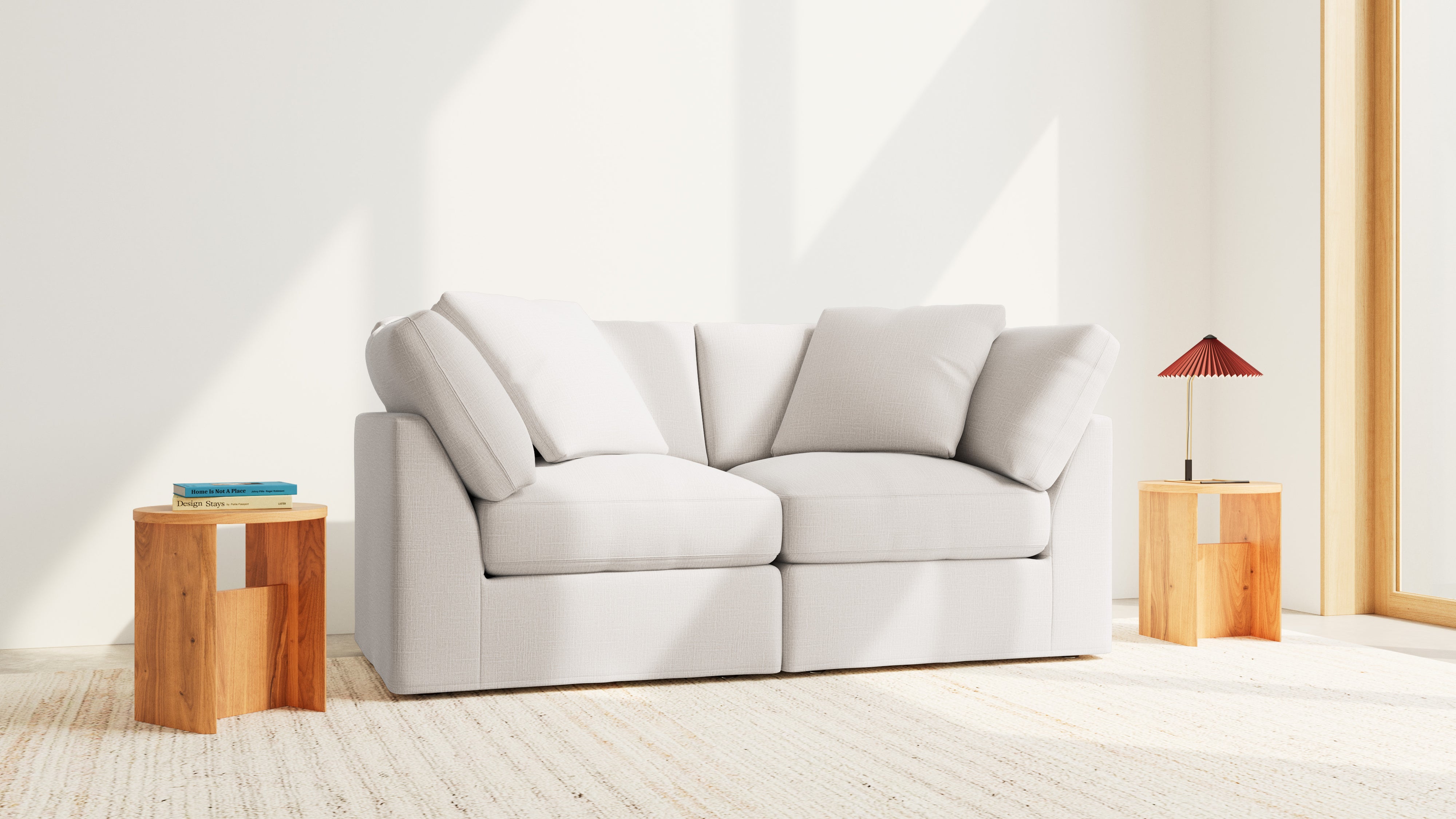 Get Together™ 2-Piece Modular Sofa, Standard, Clay