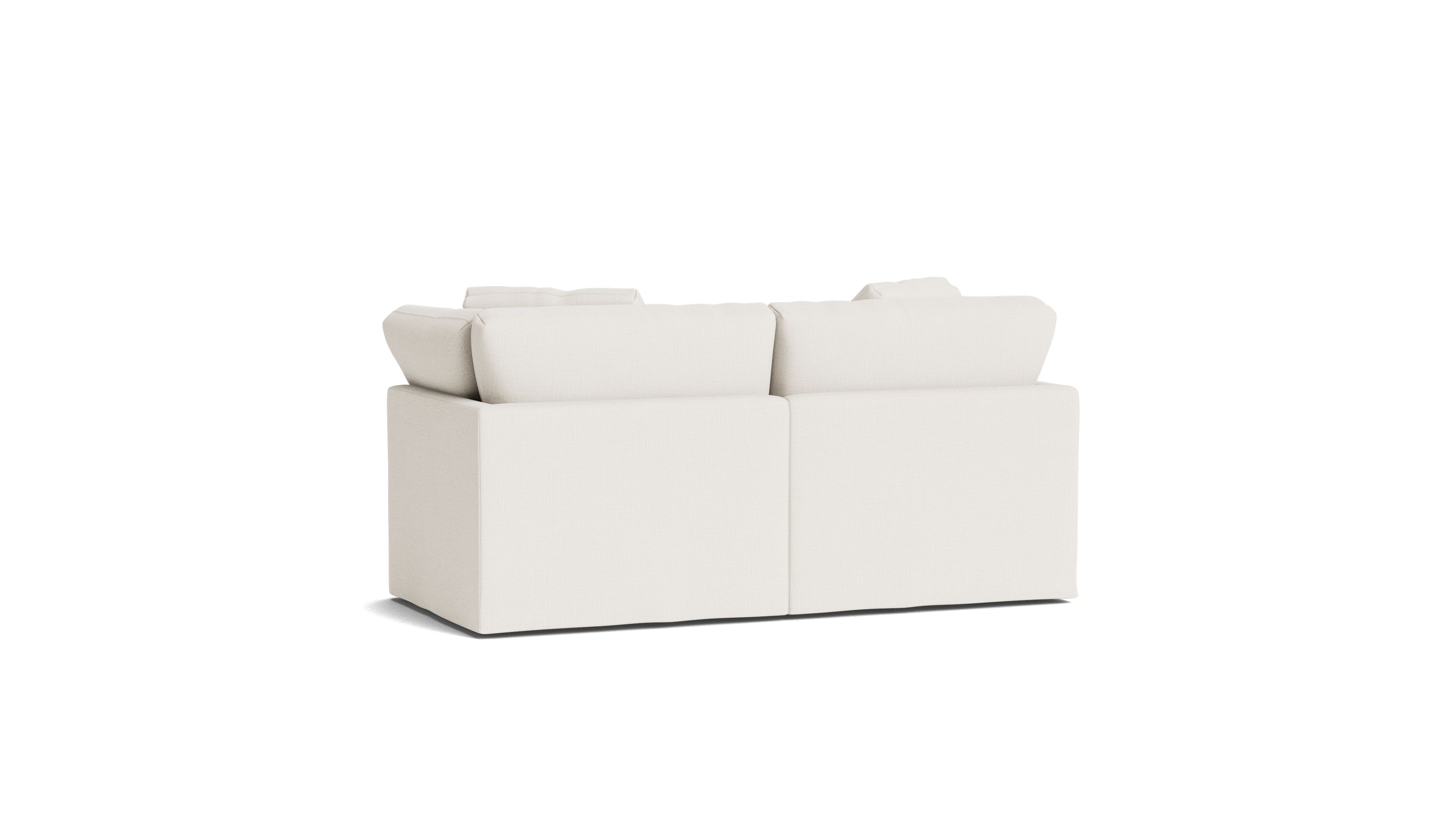 Get Together™ 2-Piece Modular Sofa, Standard, Cream Linen
