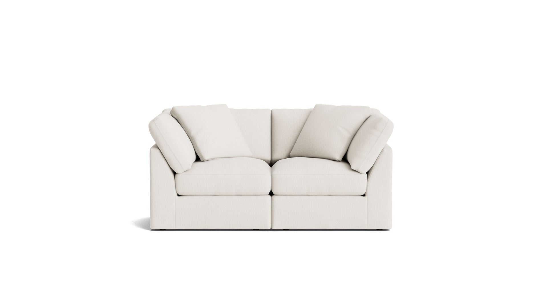 Get Together™ 2-Piece Modular Sofa, Standard, Cream Linen_image