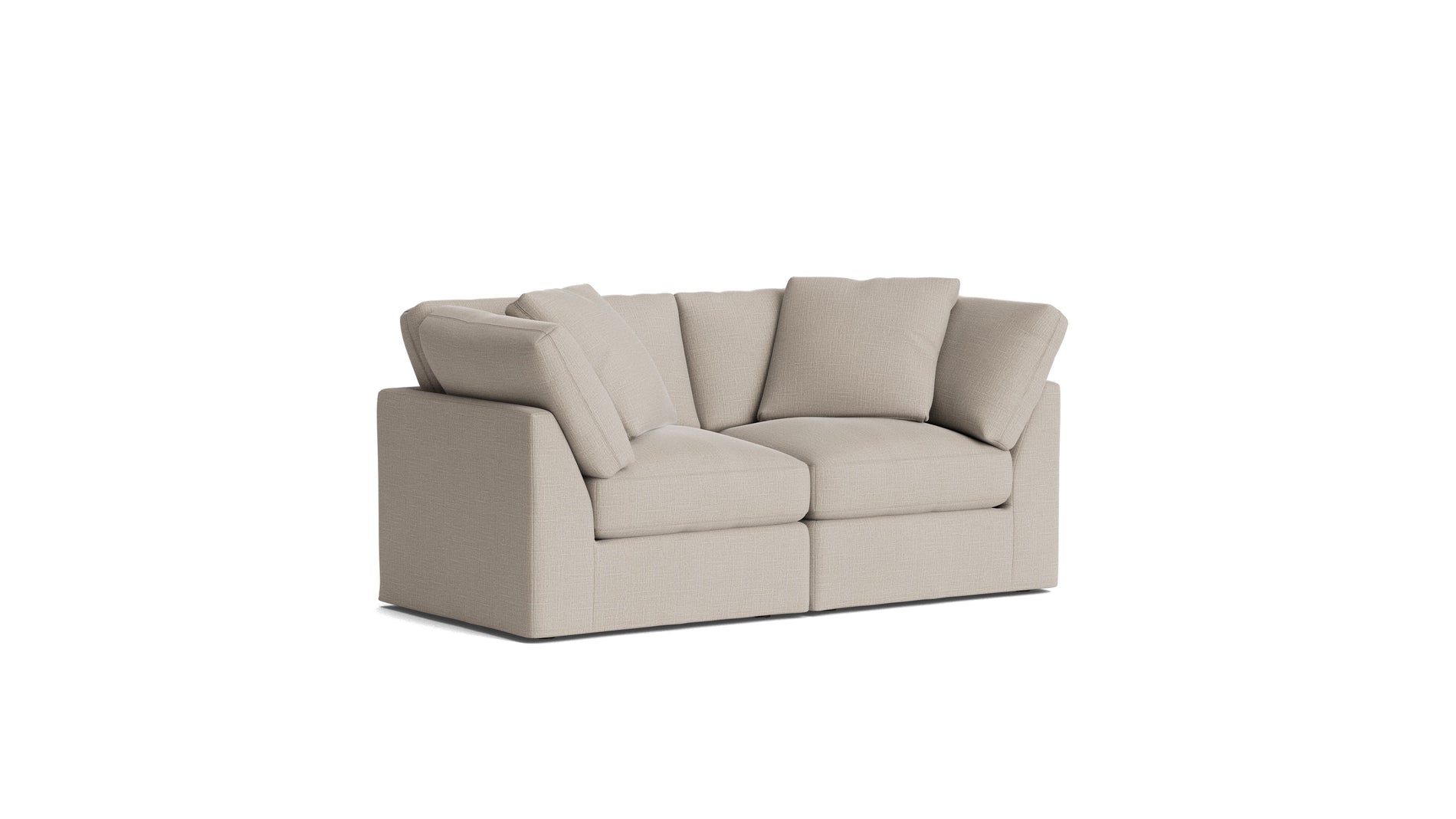 Get Together™ 2-Piece Modular Sofa, Standard, Light Pebble_image