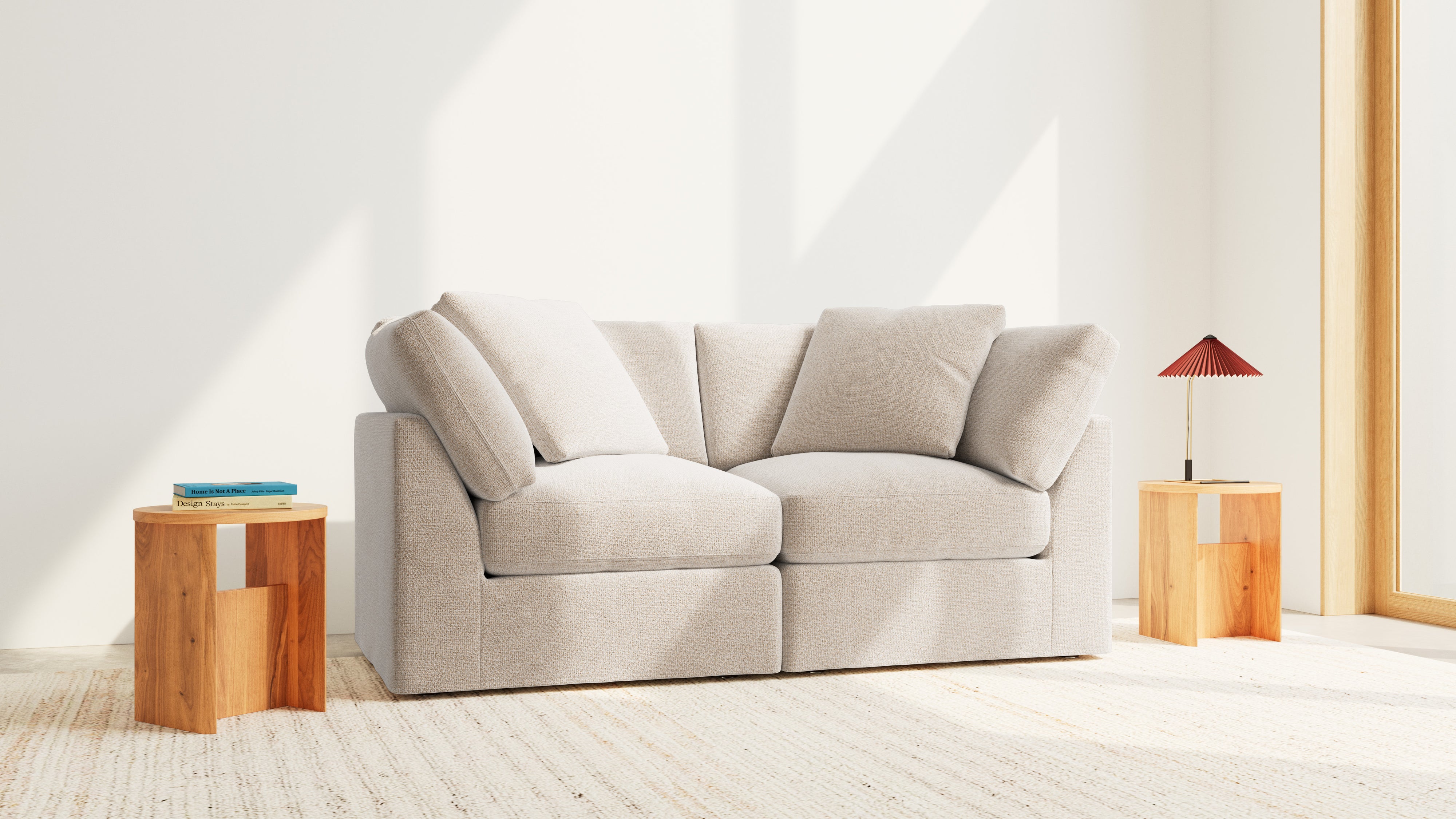 Get Together™ 2-Piece Modular Sofa, Standard, Champagne