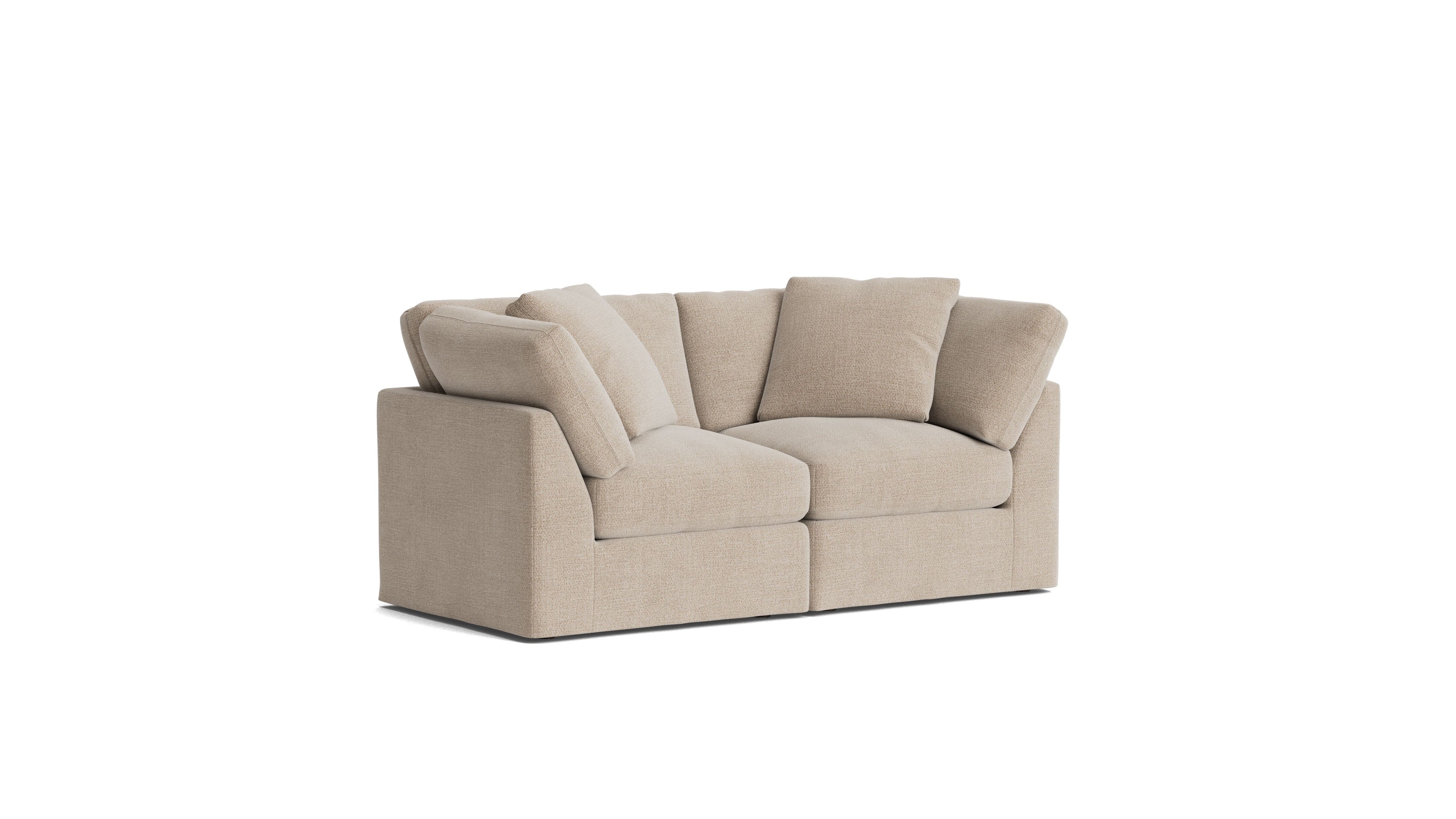 Get Together™ 2-Piece Modular Sofa, Standard, Champagne