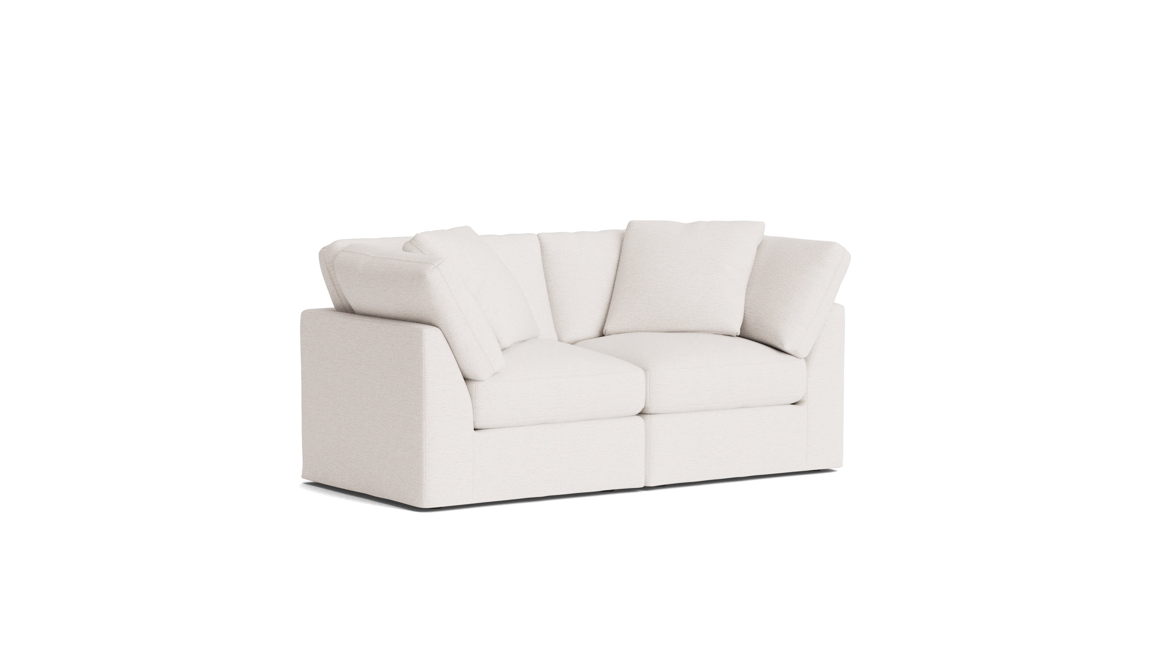 Get Together™ 2-Piece Modular Sofa, Standard, Nomad Snow