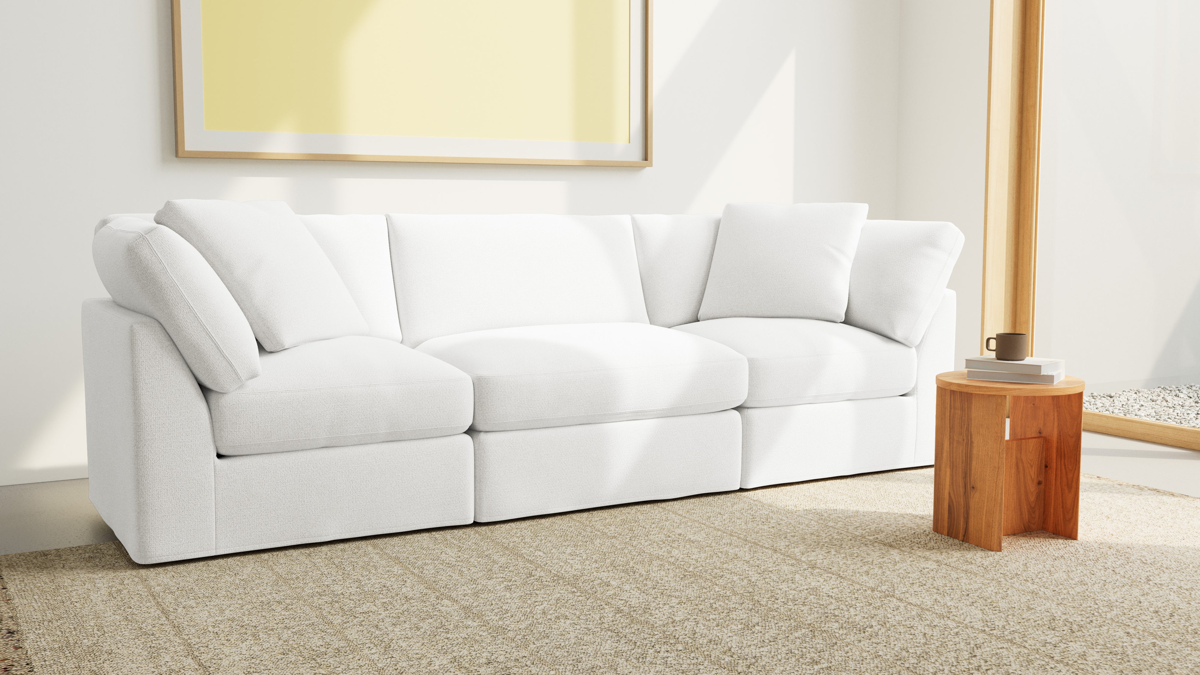 Get Together™ 3-Piece Modular Sofa, Standard, Sea Salt