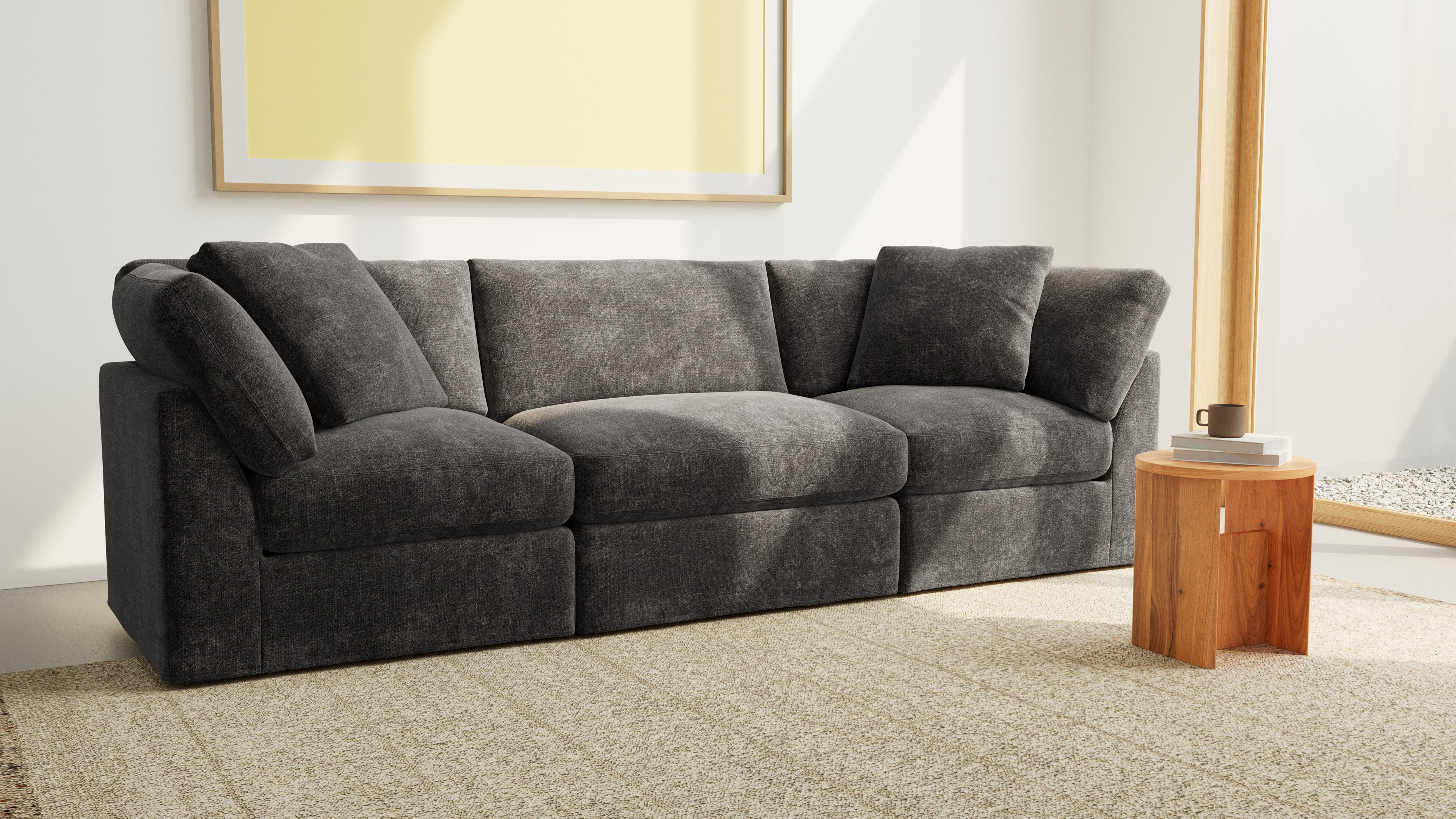 Get Together™ 3-Piece Modular Sofa, Standard, Truffle