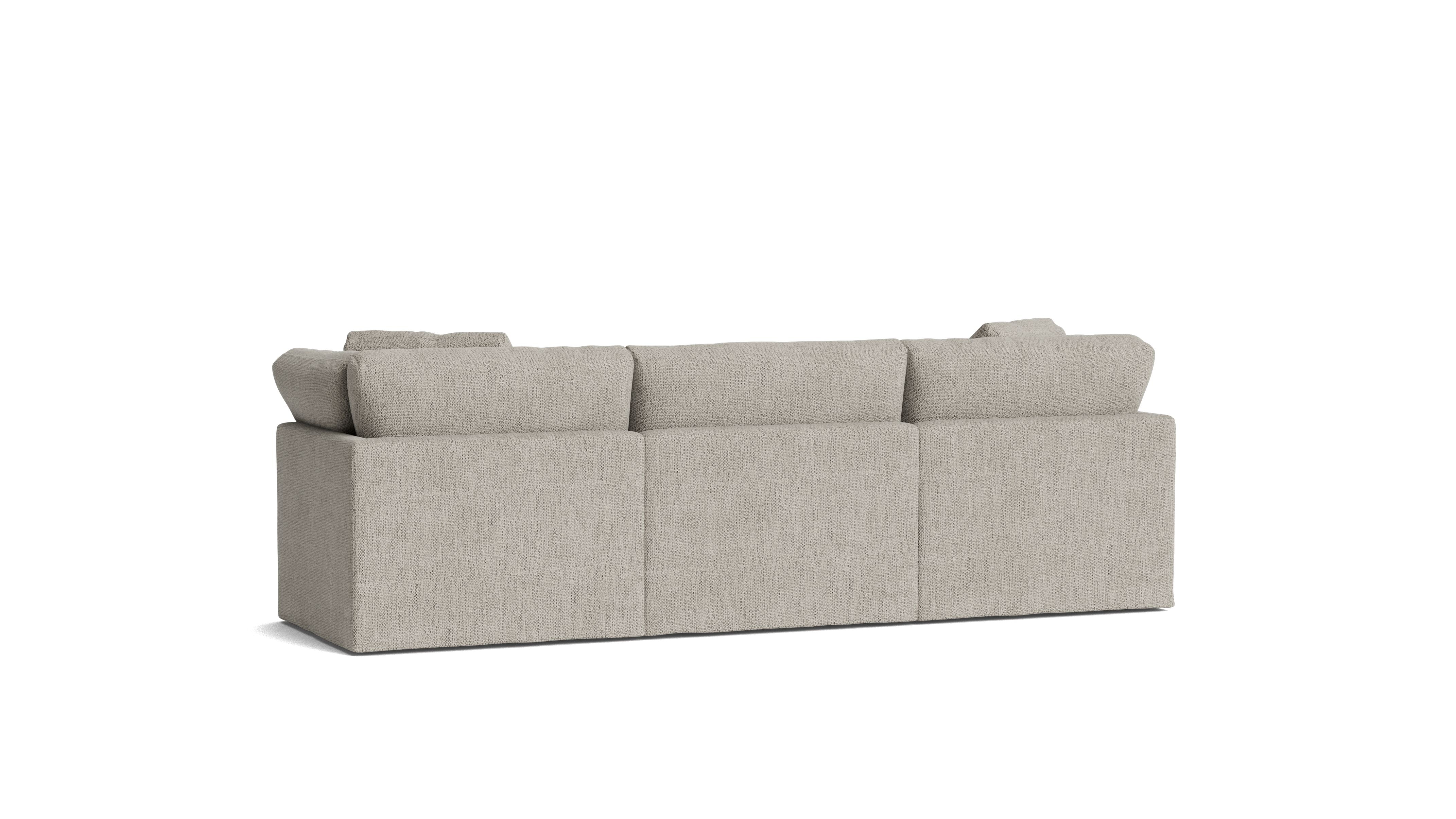 Get Together™ 3-Piece Modular Sofa, Standard, Oatmeal - Sundays