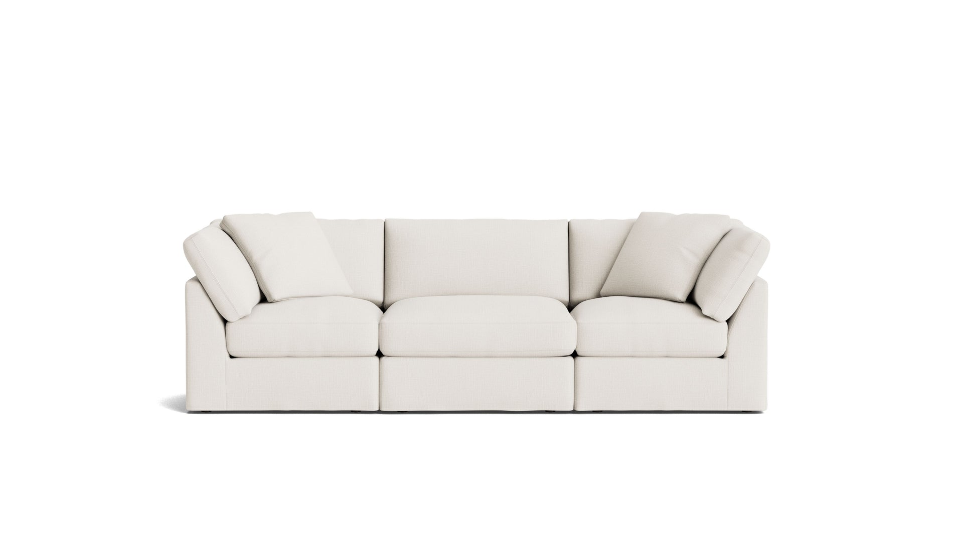 Get Together™ 3-Piece Modular Sofa, Standard, Cream Linen_image