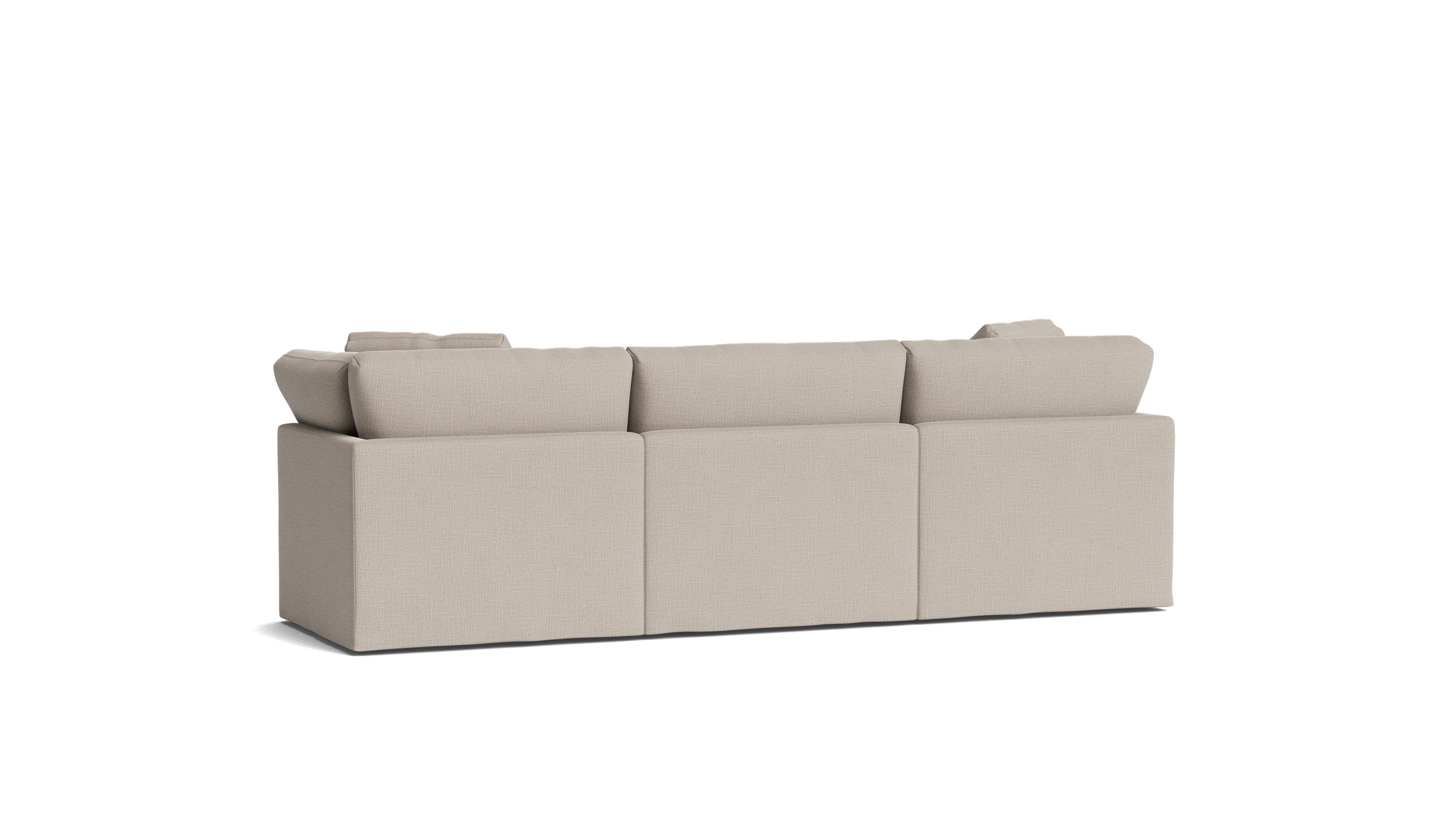 Get Together™ 3-Piece Modular Sofa, Standard, Light Pebble