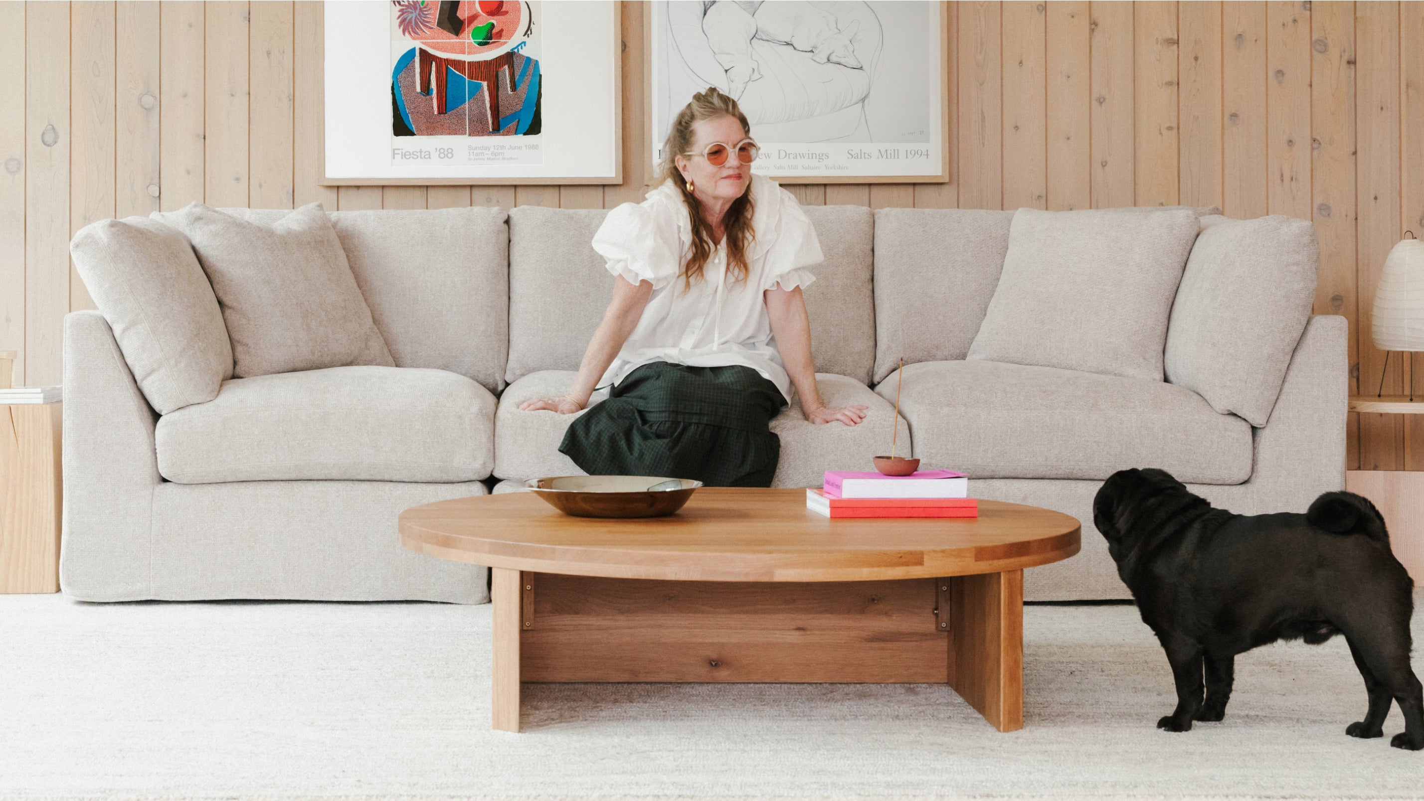 Get Together™ 3-Piece Modular Sofa, Standard, Champagne