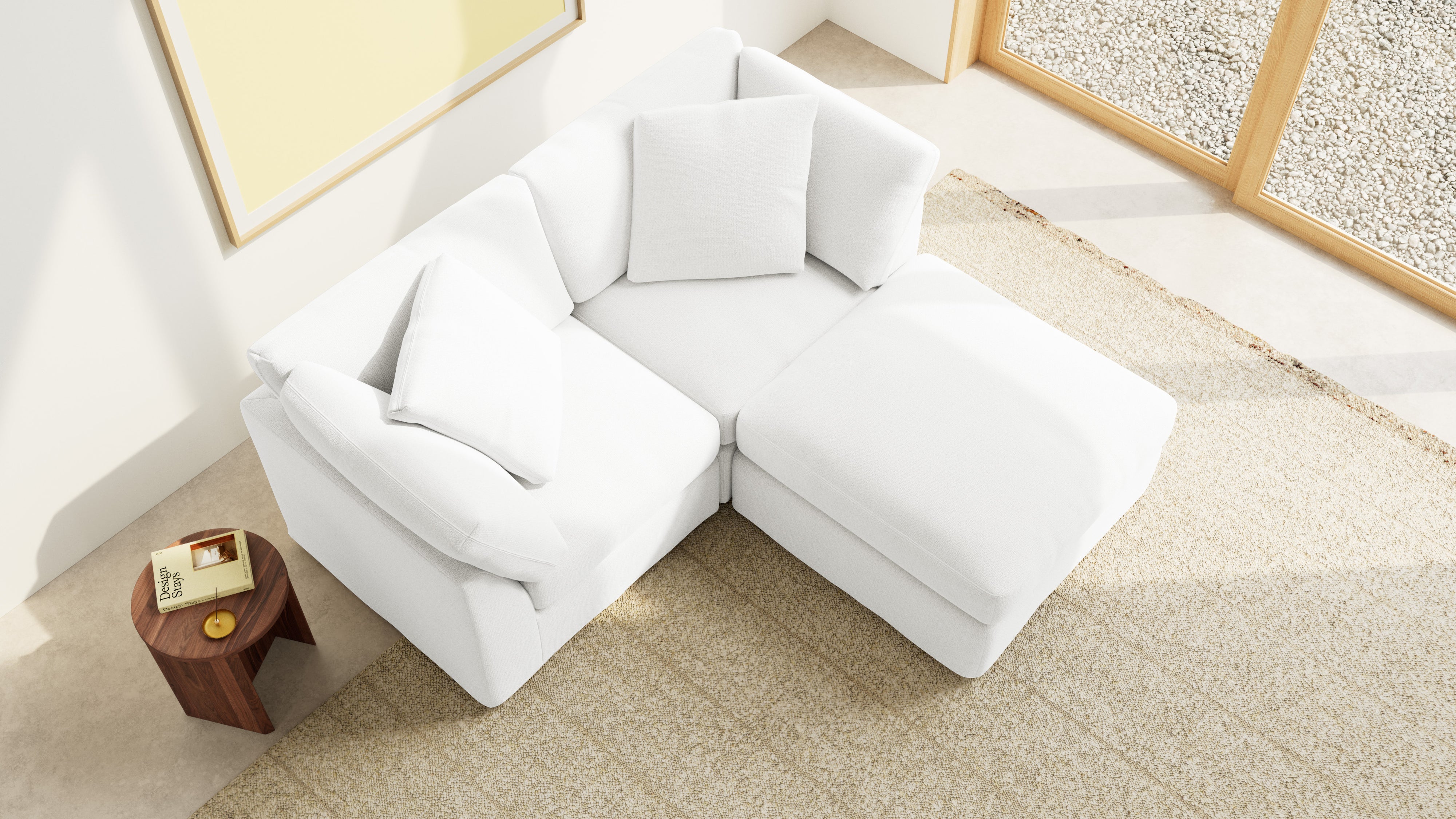 Get Together™ 3-Piece Modular Sectional, Standard, Sea Salt