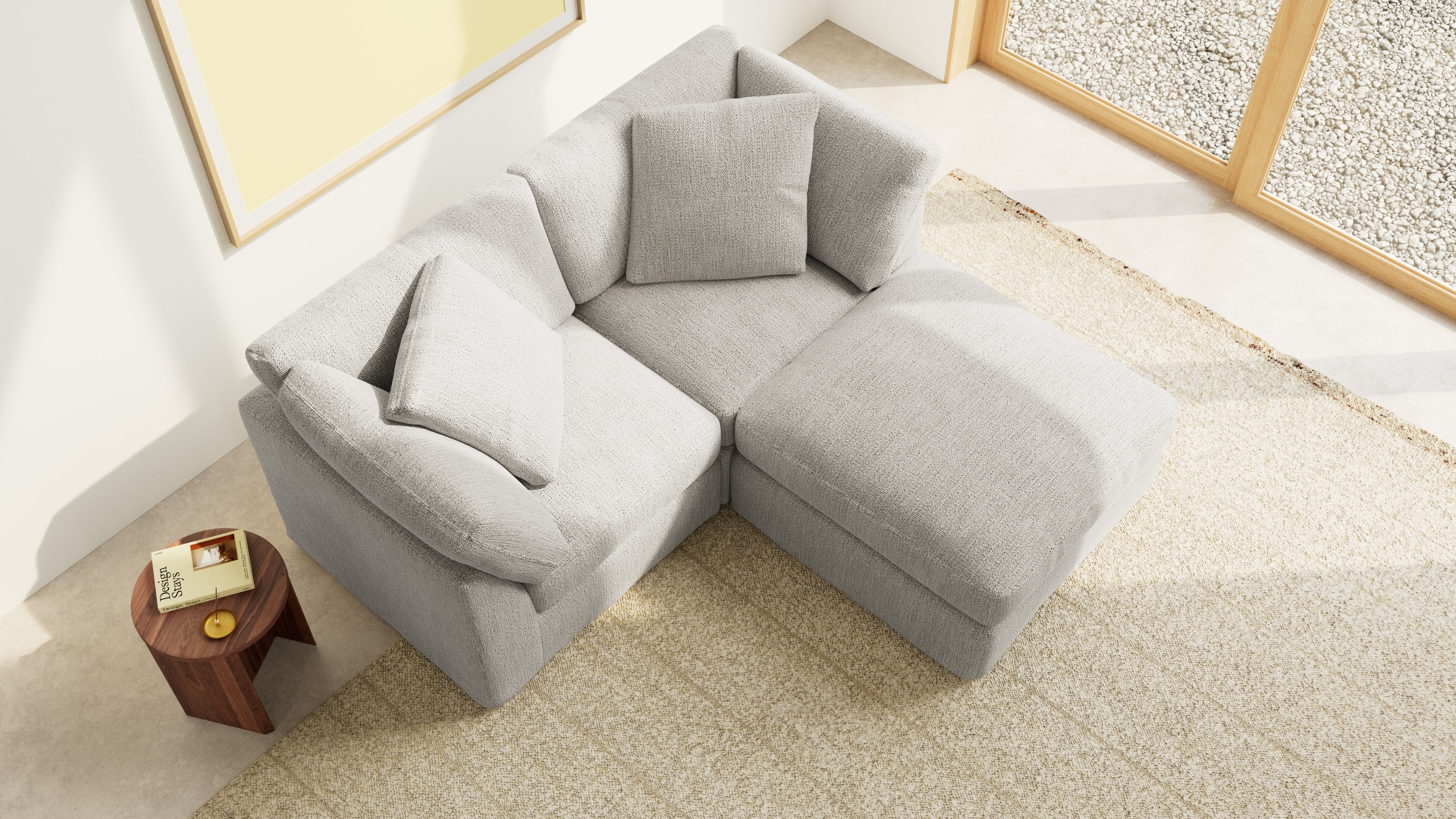 Get Together™ 3-Piece Modular Sectional, Standard, Oatmeal