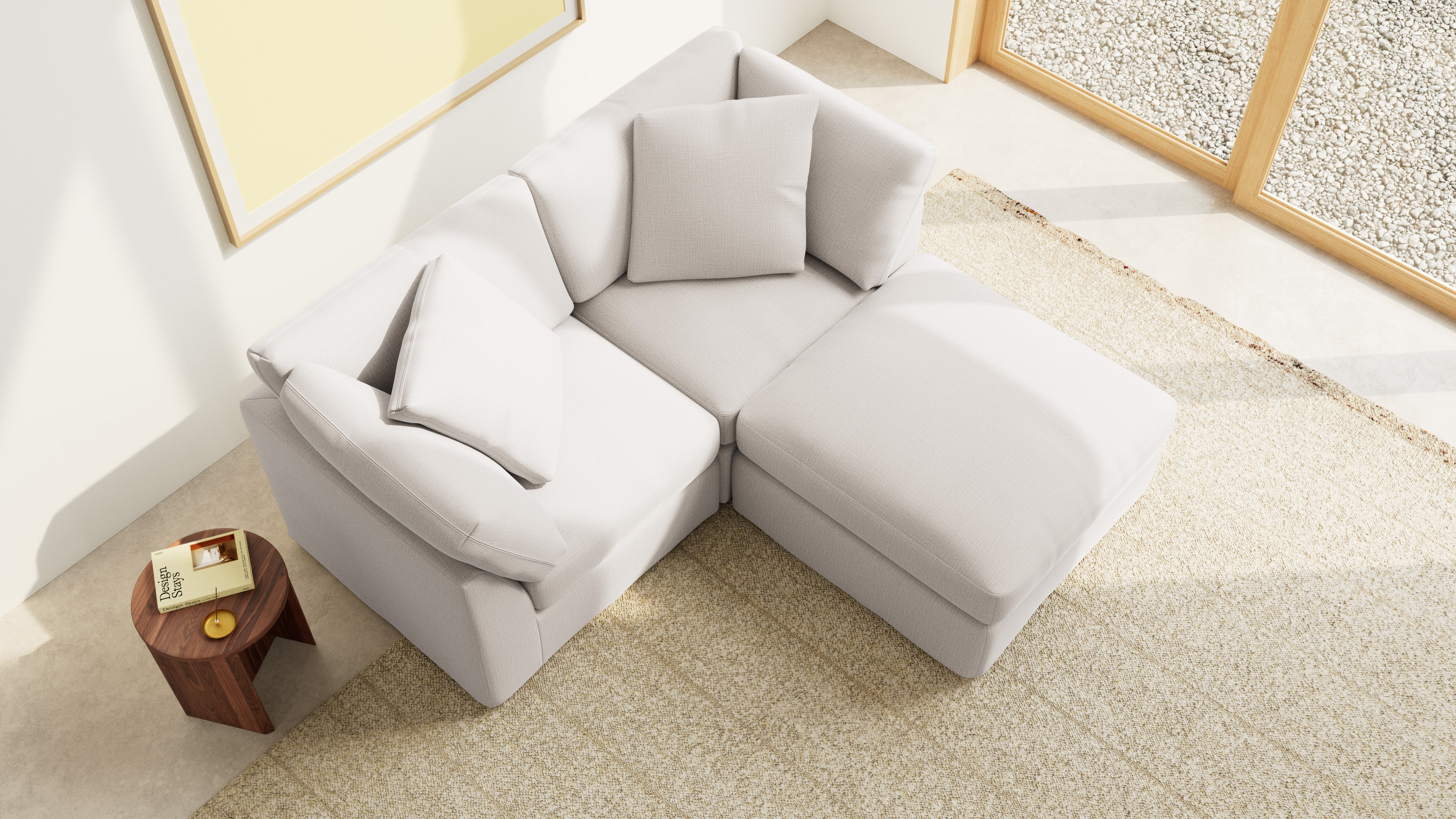 Get Together™ 3-Piece Modular Sectional, Standard, Clay