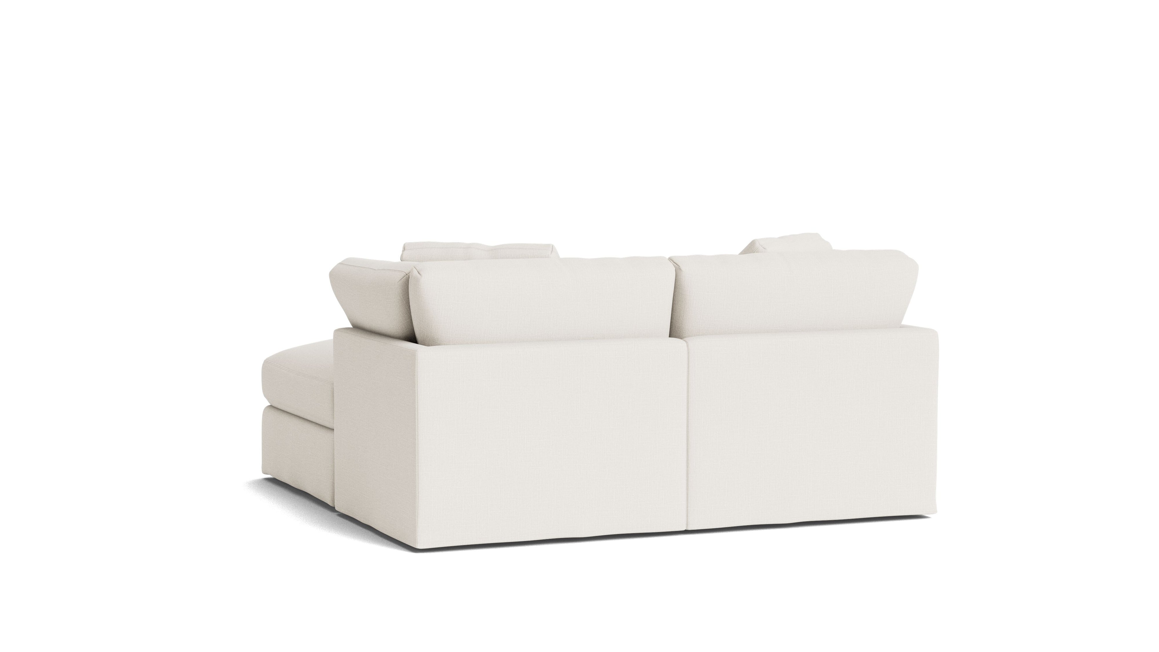 Get Together™ 3-Piece Modular Sectional, Standard, Cream Linen