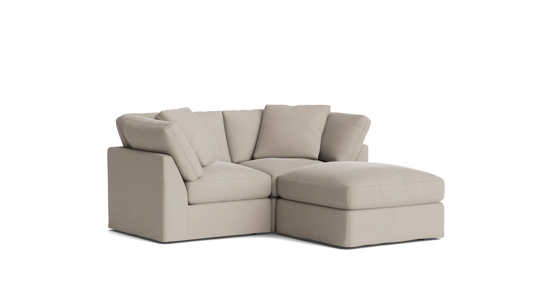 Get Together™ 3-Piece Modular Sectional, Standard, Light Pebble_image