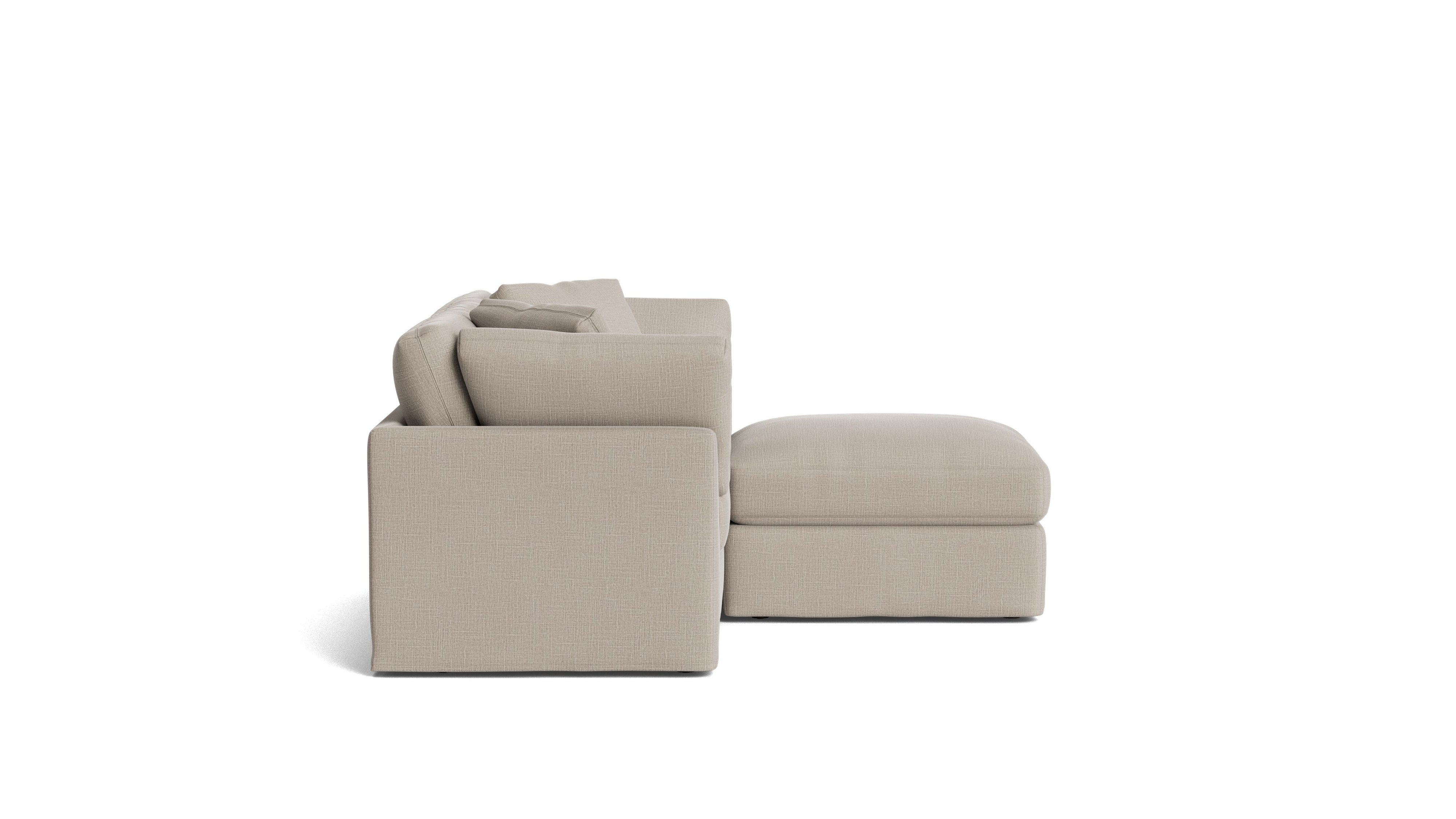 Get Together™ 3-Piece Modular Sectional, Standard, Light Pebble