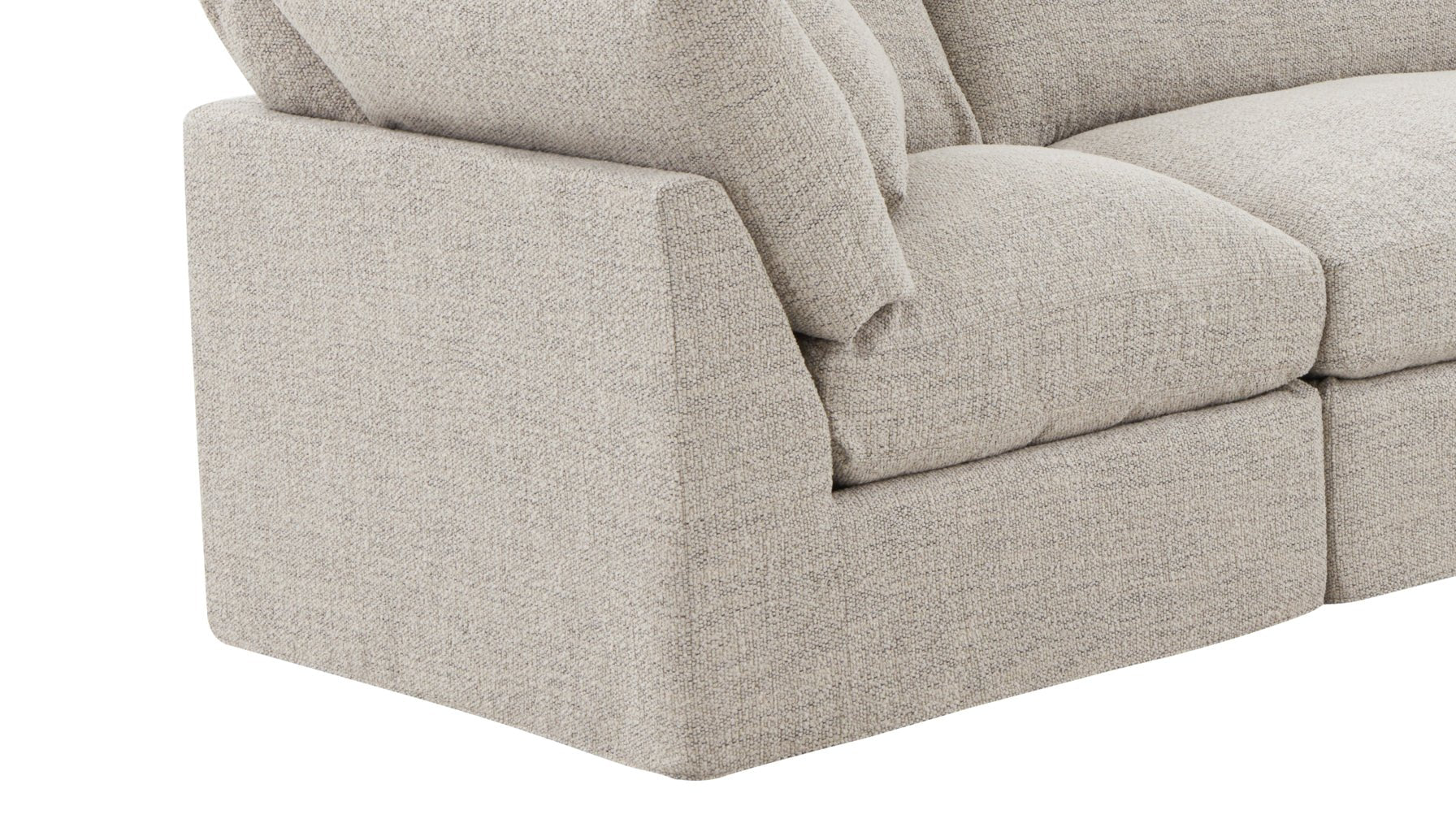 Get Together™ 4-Piece Modular Sectional, Standard, Oatmeal - Image 7