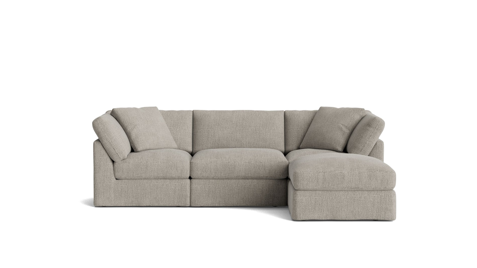 Get Together™ 4-Piece Modular Sectional, Standard, Oatmeal_image