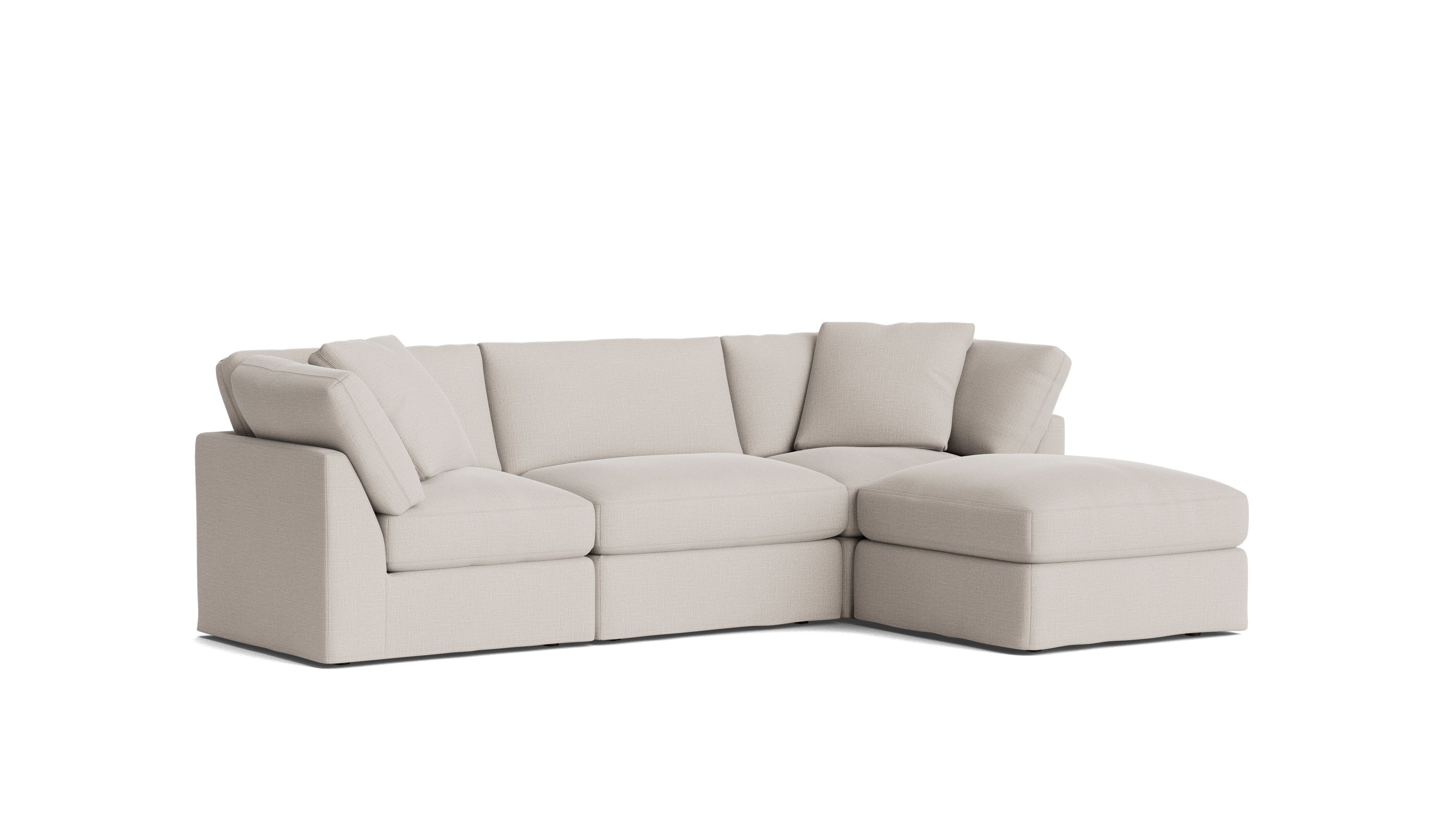 Get Together™ 4-Piece Modular Sectional, Standard, Clay