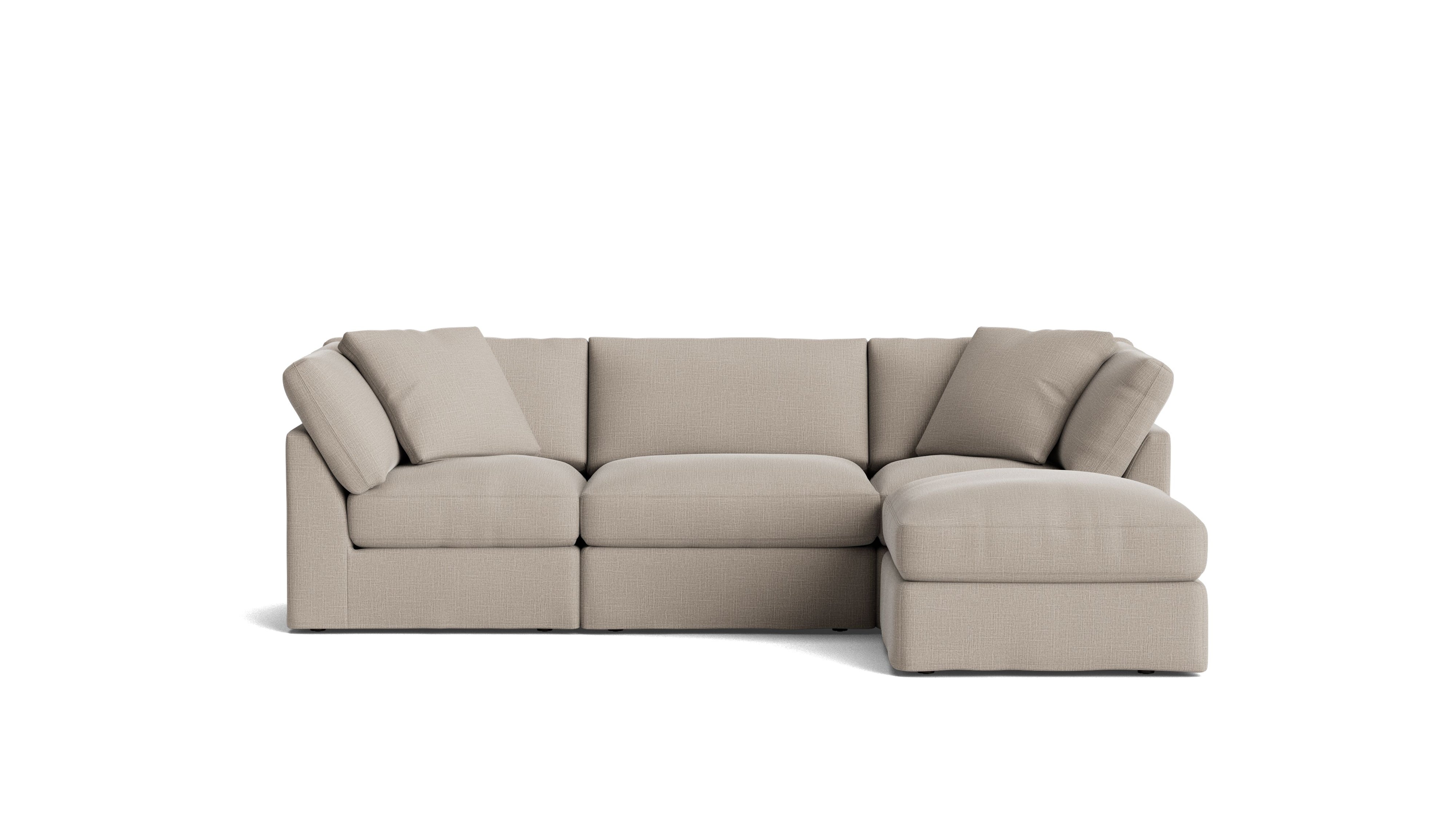 Get Together™ 4-Piece Modular Sectional, Standard, Light Pebble - Image 2