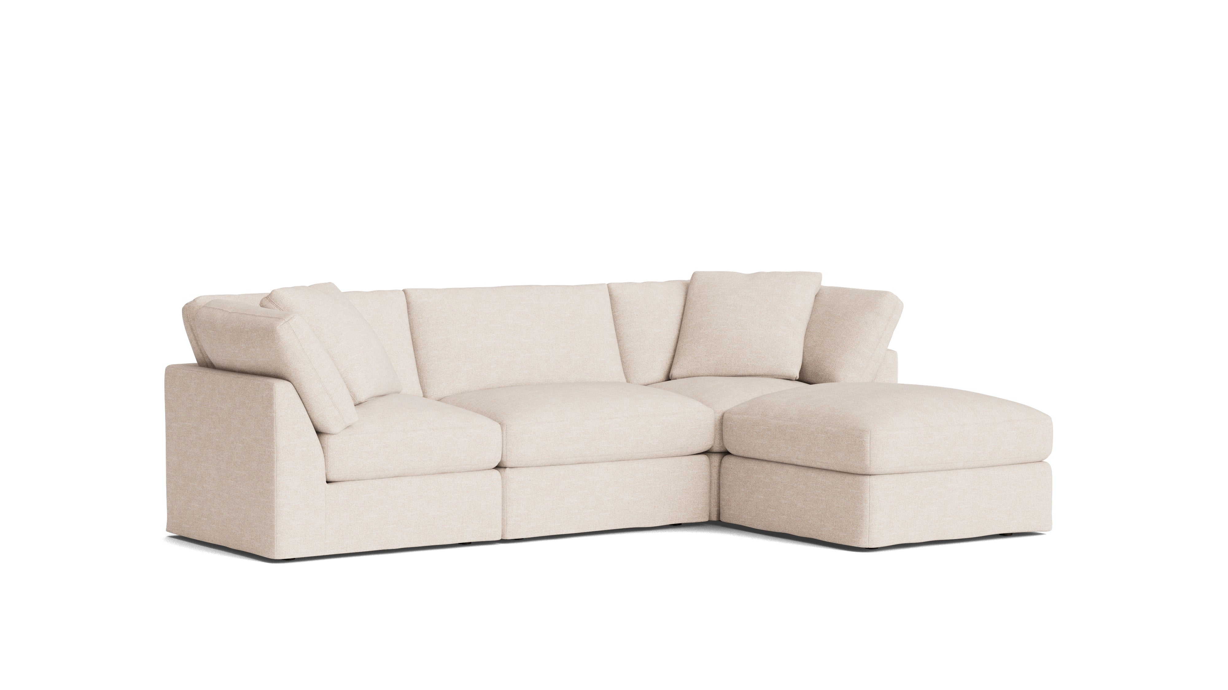 Get Together™ 4-Piece Modular Sectional, Standard, Sunbeam