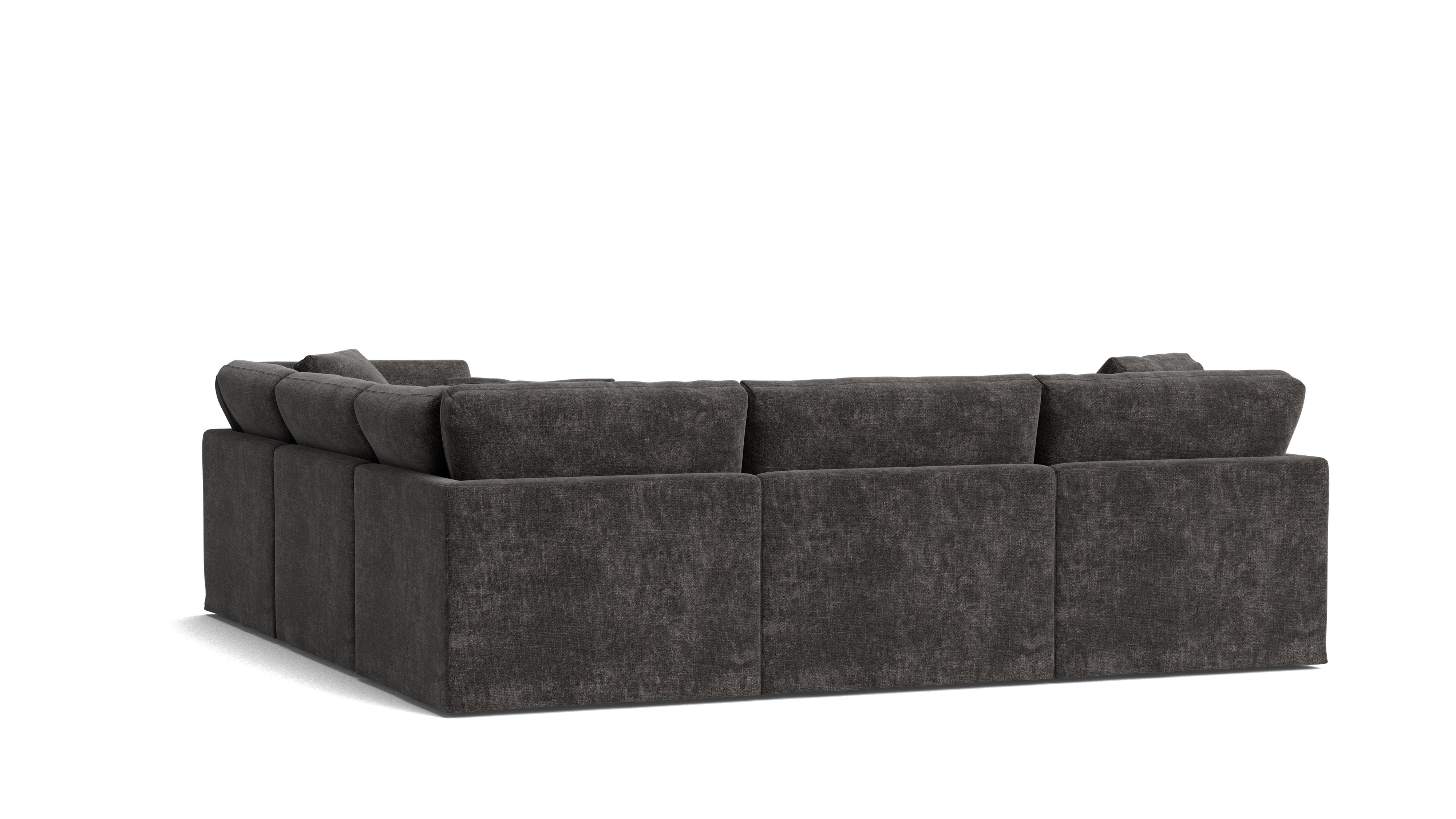 Get Together™ 5-Piece Modular Sectional Closed, Standard, Truffle