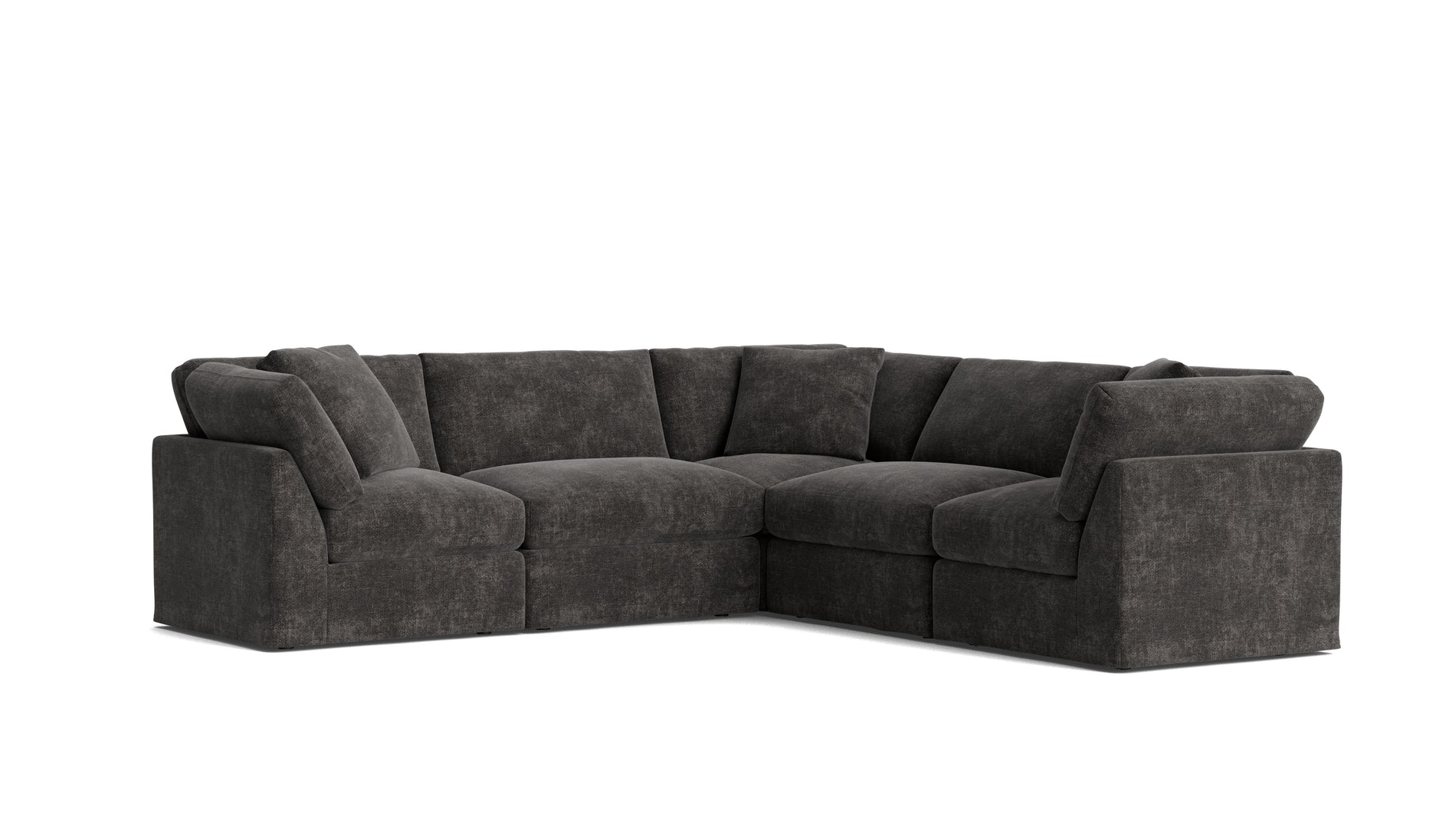 Get Together™ 5-Piece Modular Sectional Closed, Standard, Truffle_image