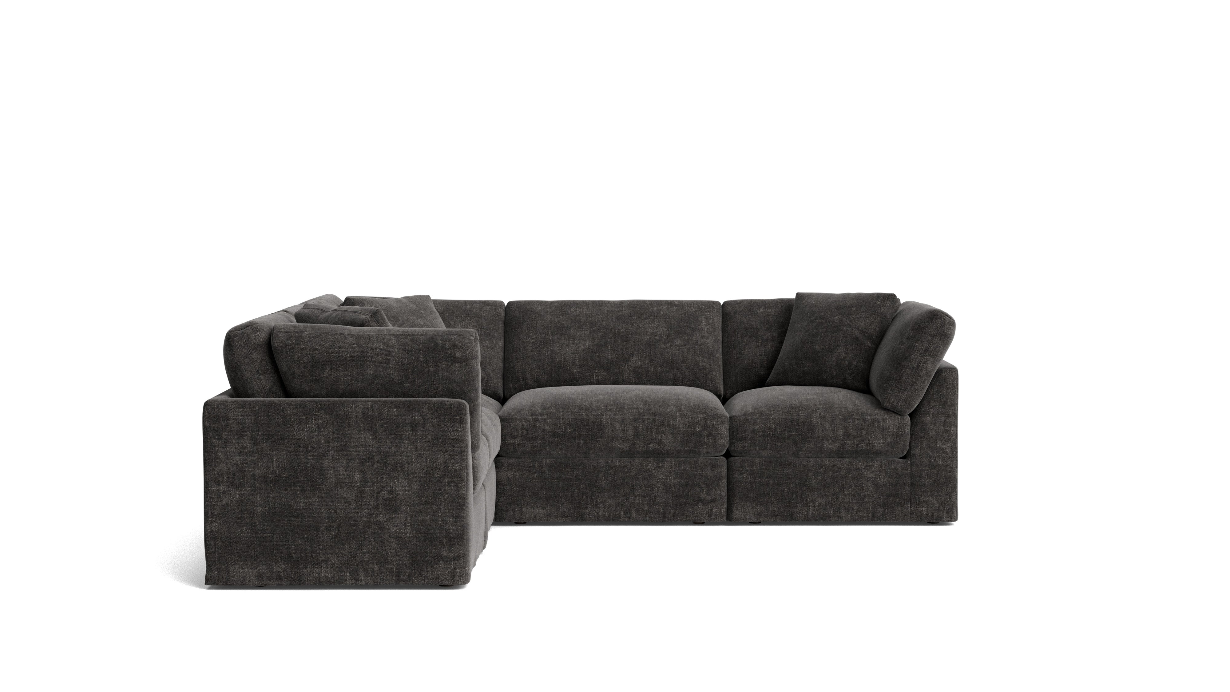 Get Together™ 5-Piece Modular Sectional Closed, Standard, Truffle