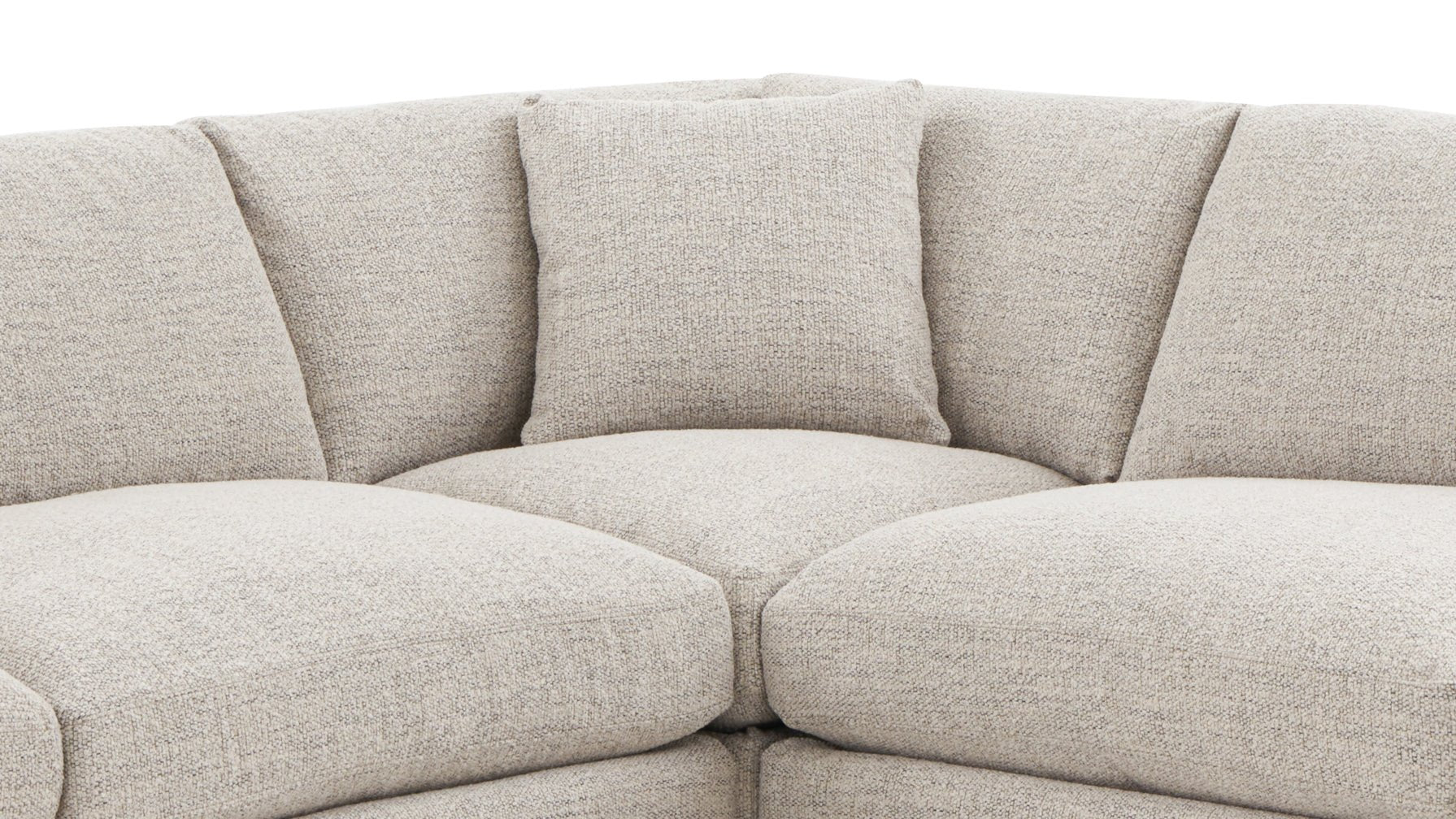 Get Together™ 5-Piece Modular Sectional Closed, Standard, Oatmeal - Image 8