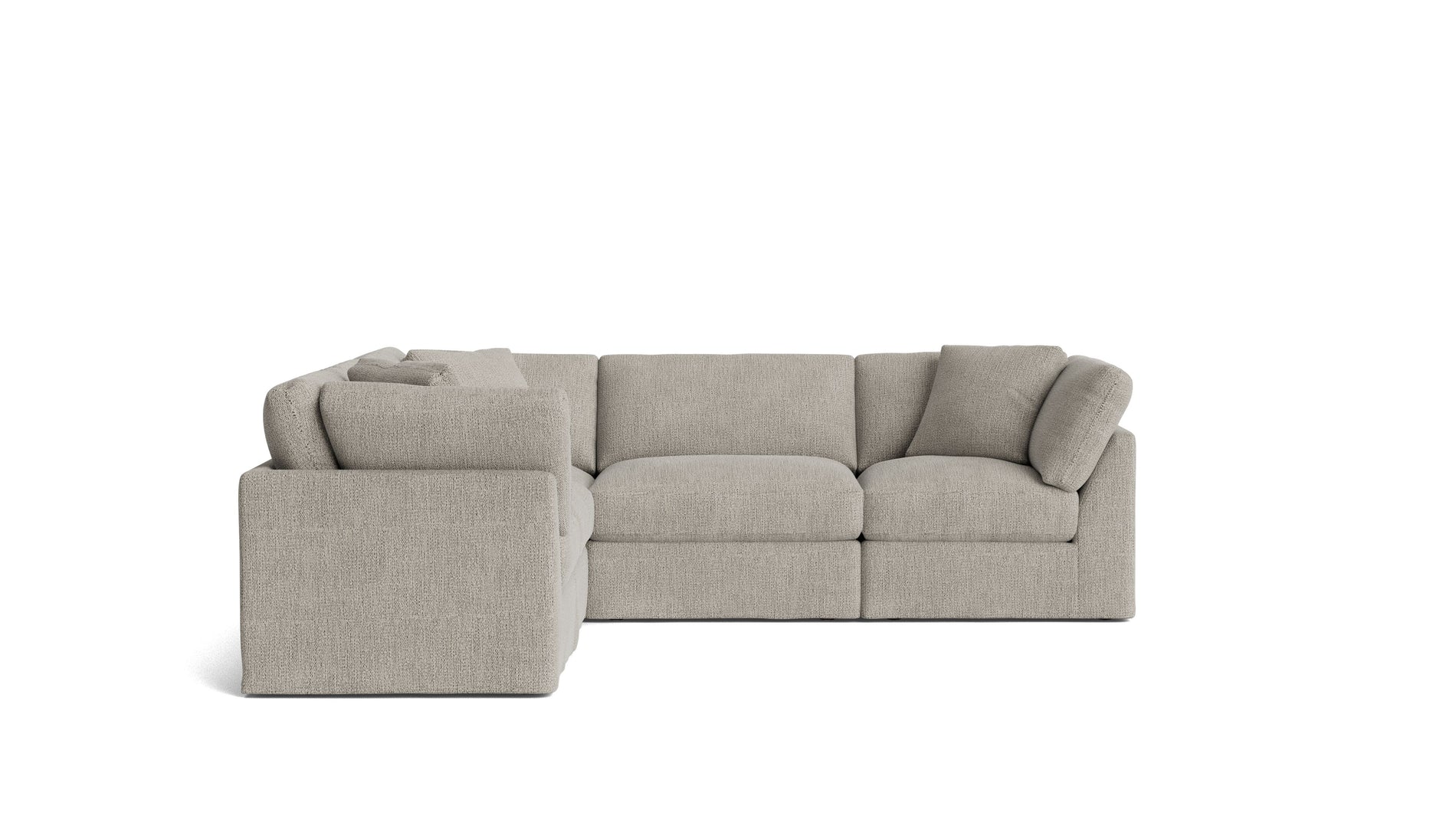 Get Together™ 5-Piece Modular Sectional Closed, Standard, Oatmeal_image