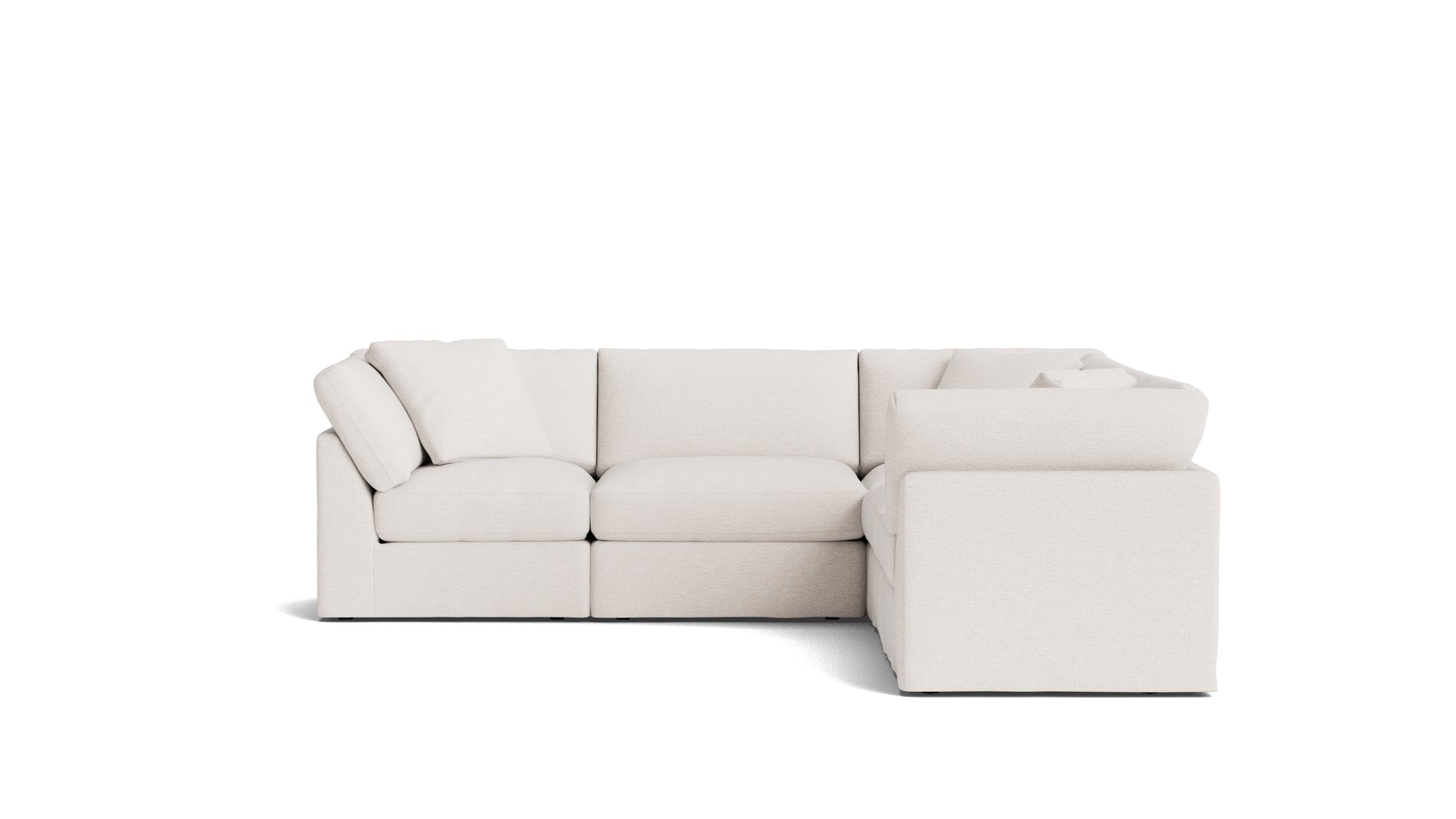 Get Together™ 5-Piece Modular Sectional Closed, Standard, Nomad Snow_image