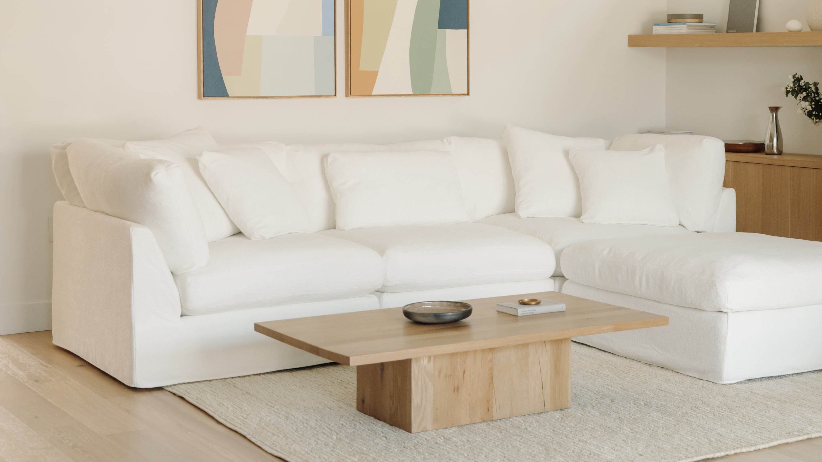 Get Together™ 5-Piece Modular Sectional, Standard, Sea Salt