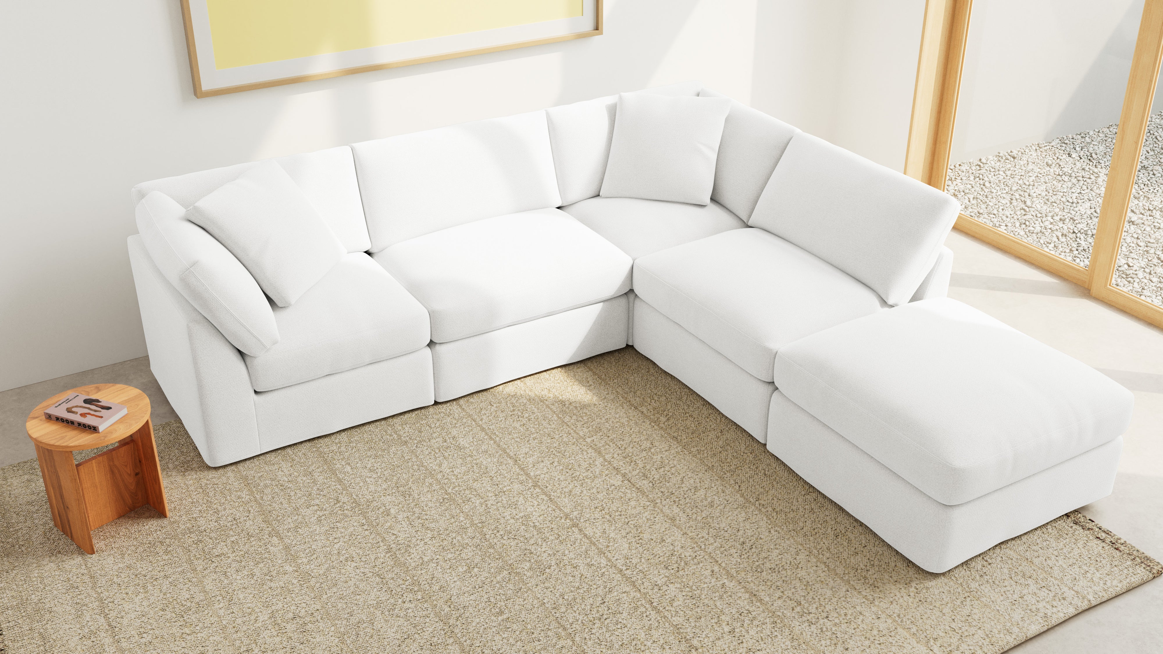 Get Together™ 5-Piece Modular Sectional, Standard, Sea Salt
