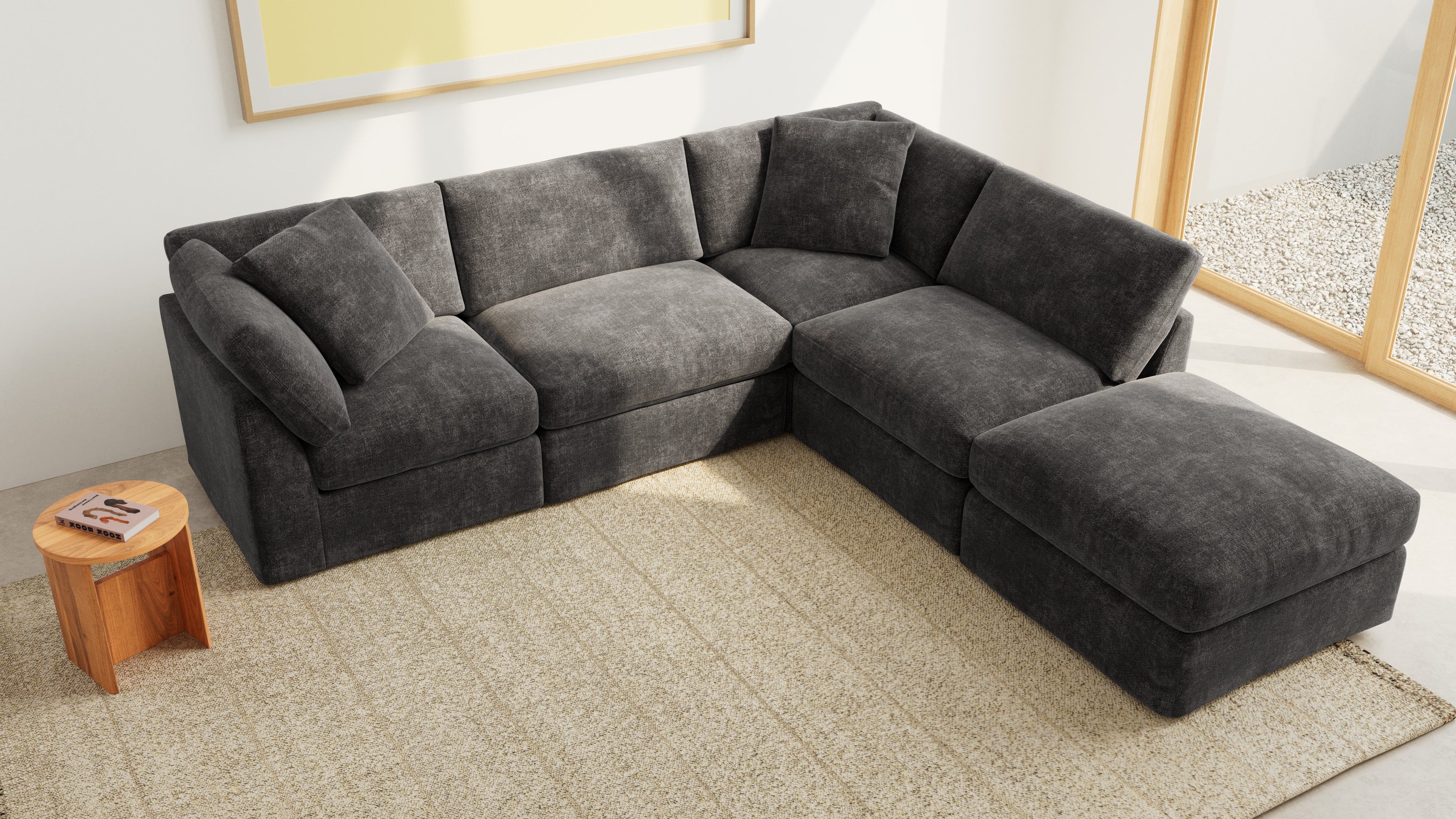 Get Together™ 5-Piece Modular Sectional, Standard, Truffle
