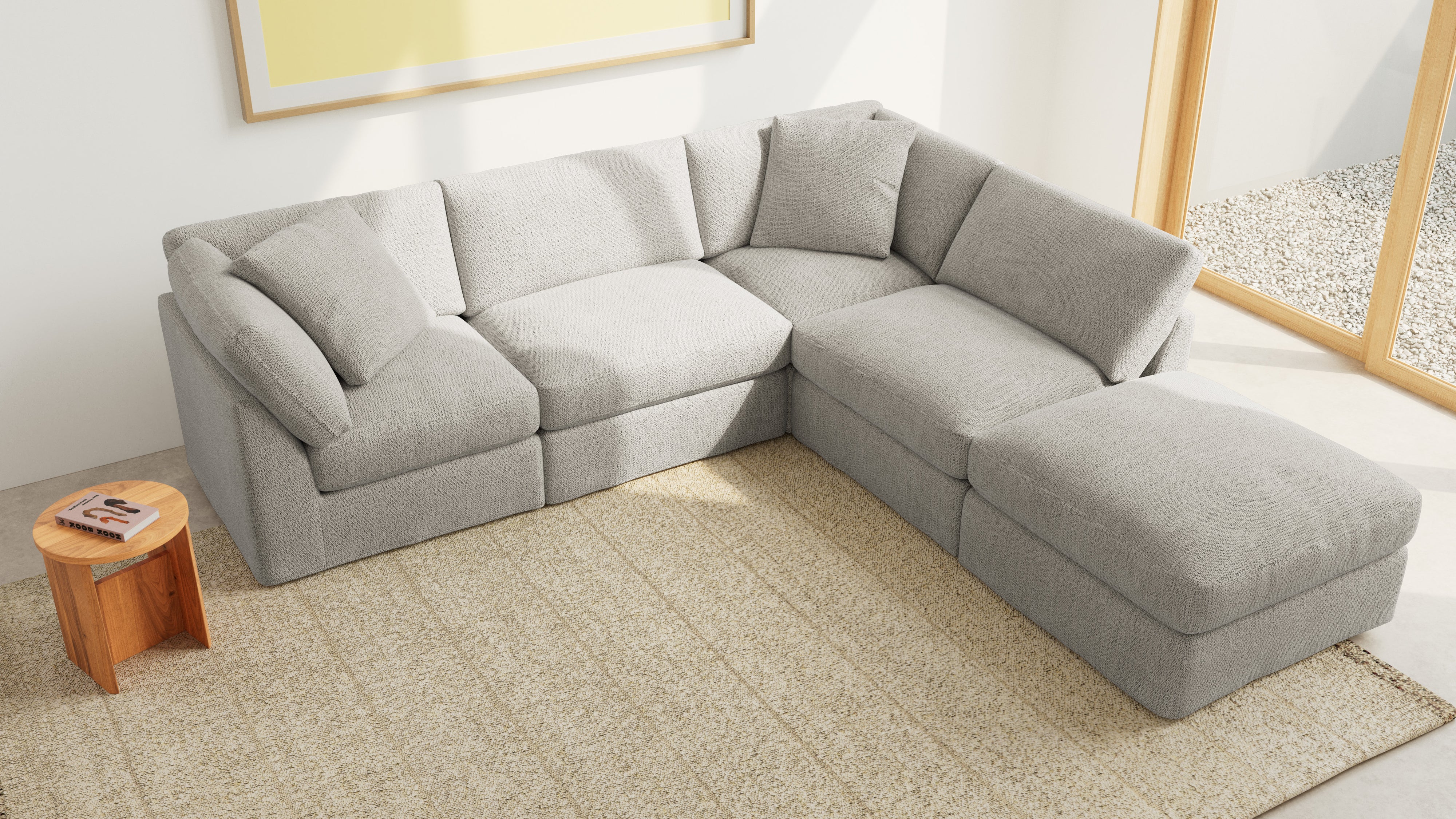 Get Together™ 5-Piece Modular Sectional, Standard, Oatmeal