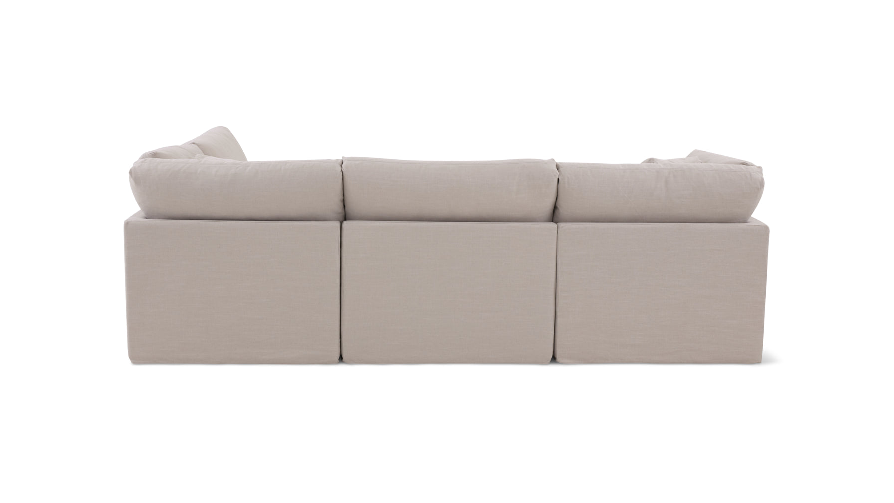 Get Together™ 5-Piece Modular Sectional, Standard, Clay - Image 9