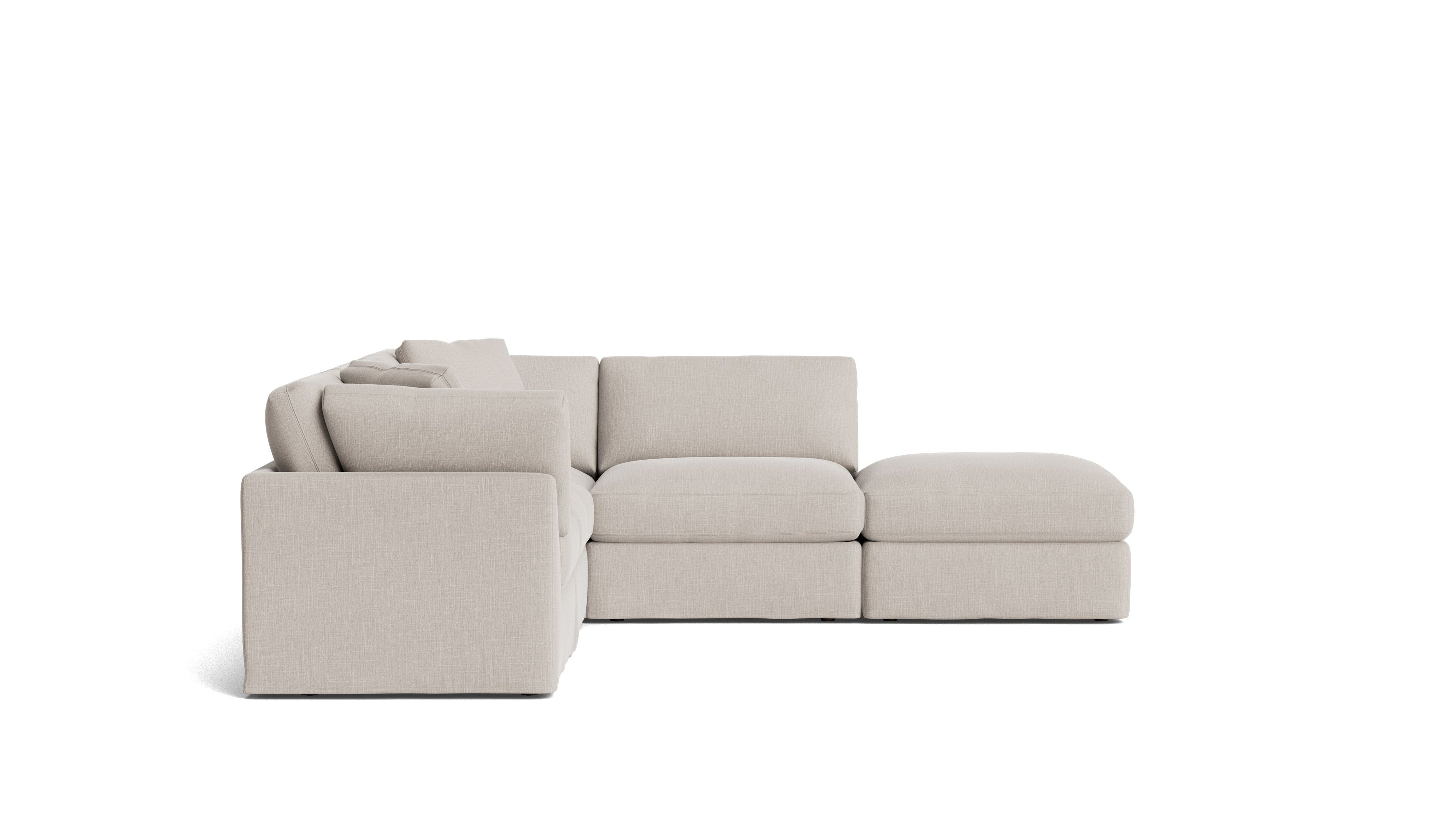 Get Together™ 5-Piece Modular Sectional, Standard, Clay