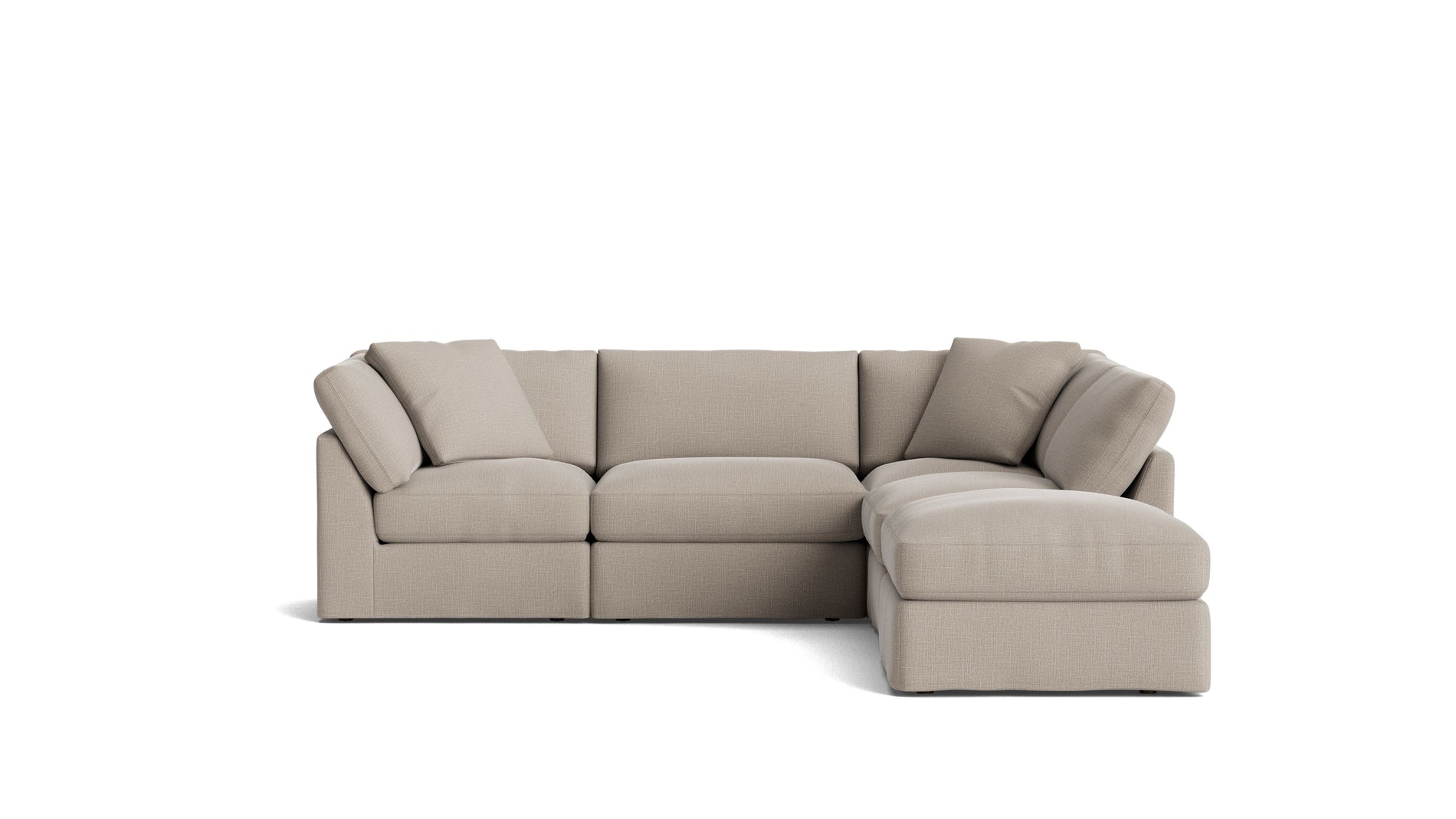 Get Together™ 5-Piece Modular Sectional, Standard, Light Pebble_image