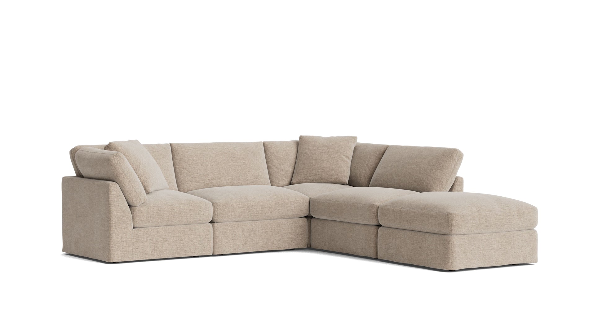 Get Together™ 5-Piece Modular Sectional, Standard, Champagne_image