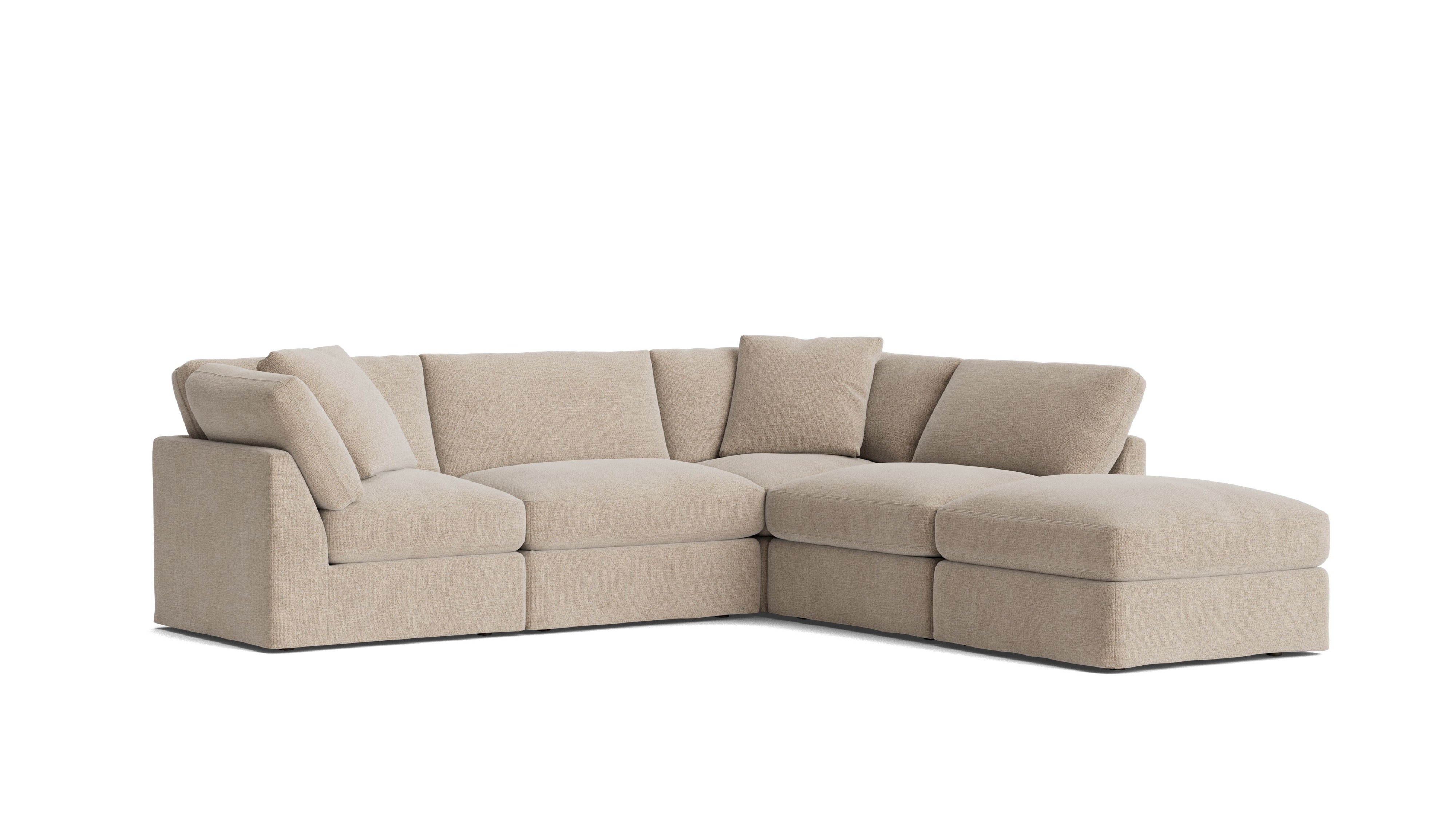 Get Together™ 5-Piece Modular Sectional, Standard, Champagne