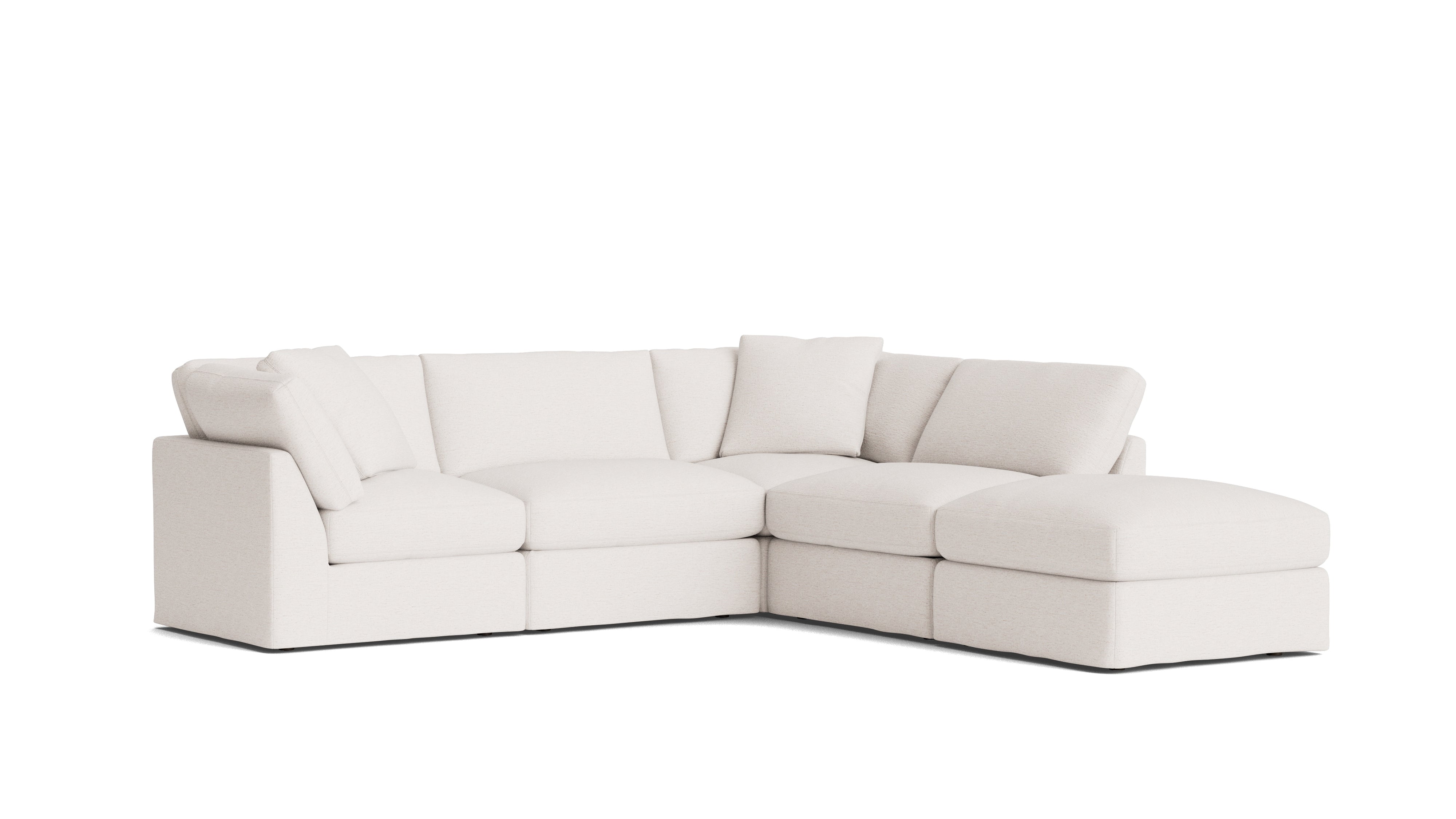 Get Together™ 5-Piece Modular Sectional, Standard, Nomad Snow