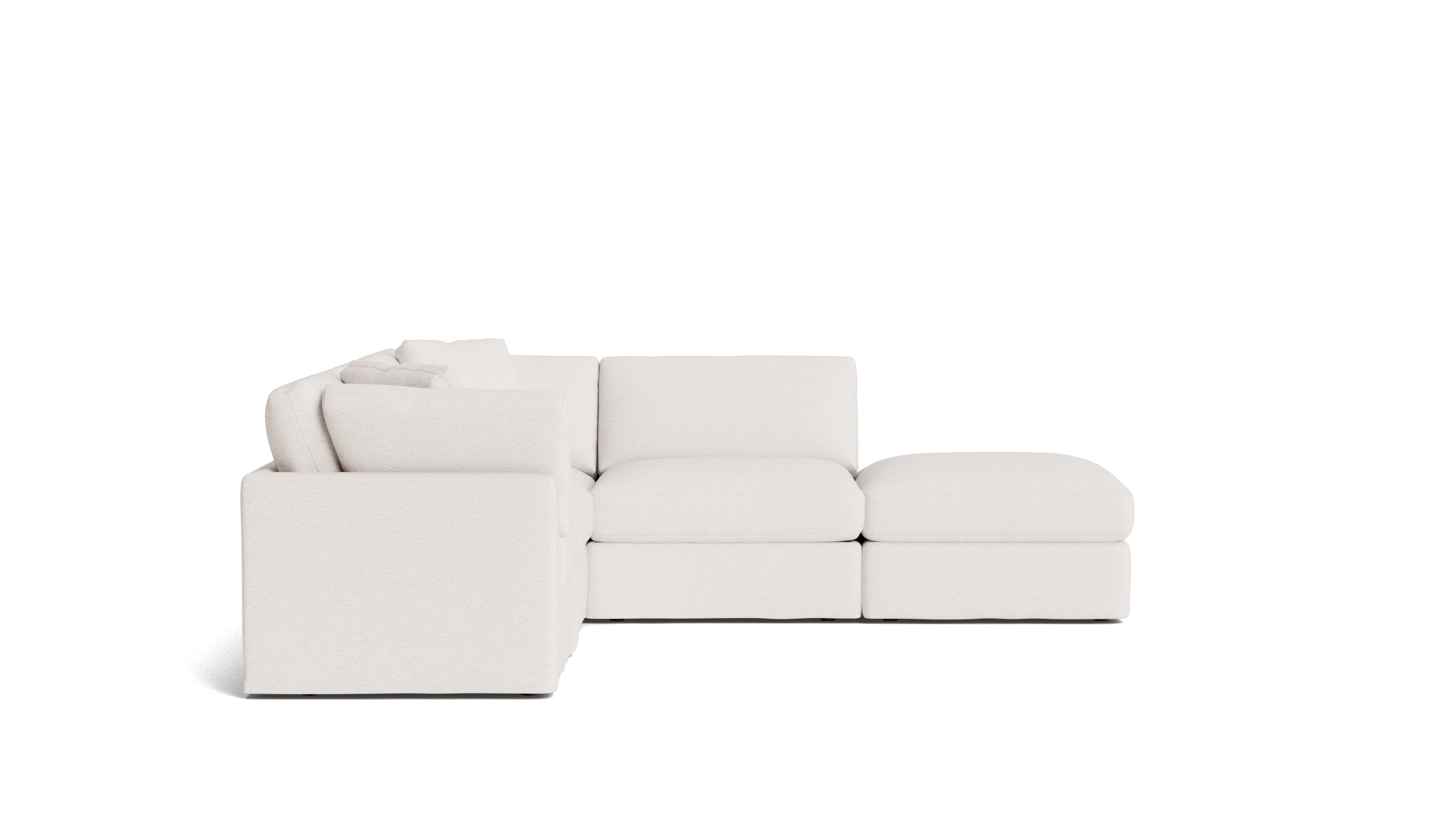Get Together™ 5-Piece Modular Sectional, Standard, Nomad Snow