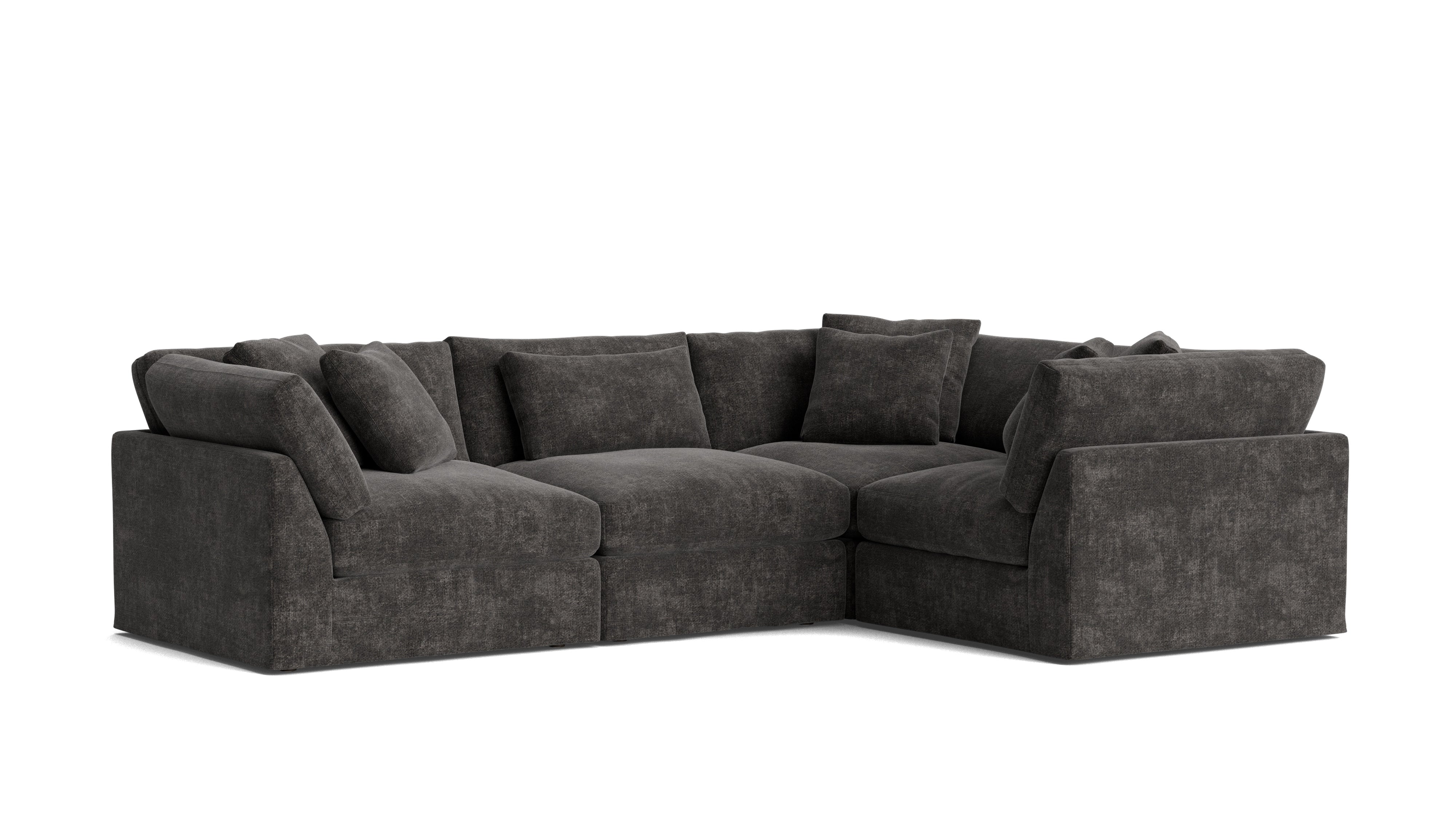 Get Together™ 4 - Piece Modular Sectional Closed, Large, Truffle - Sundays Company CanadaSEC-YJ-040-003