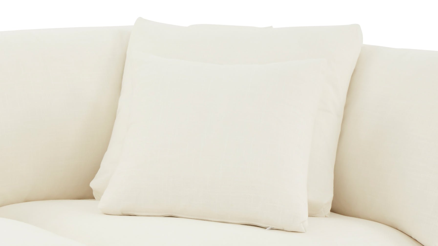 Get Together™ 4-Piece Modular Sectional Closed, Large, Cream Linen - Image 8