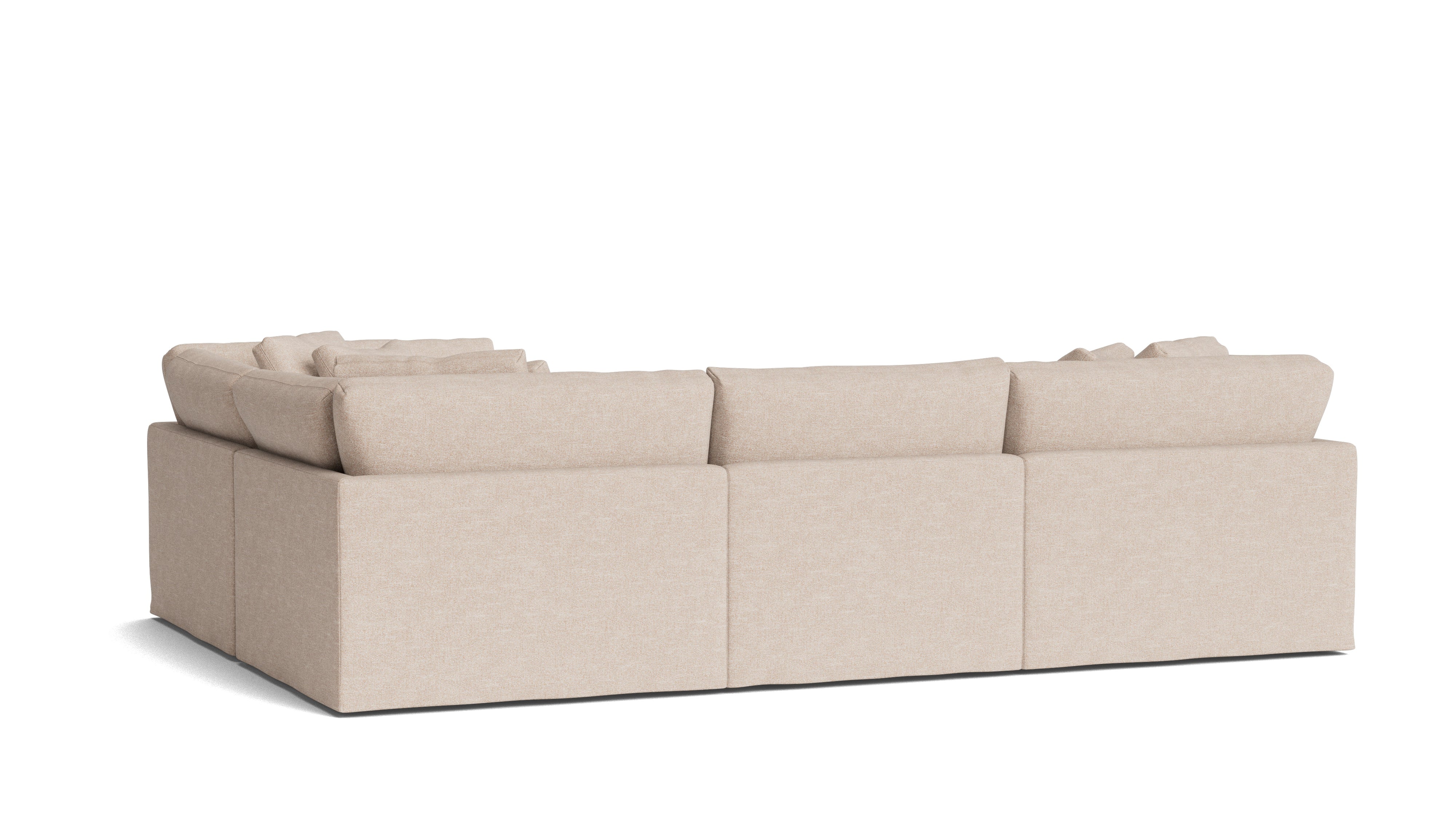 Get Together™ 4 - Piece Modular Sectional Closed, Large, Sunbeam - Sundays Company CanadaSEC-YJ-040-141