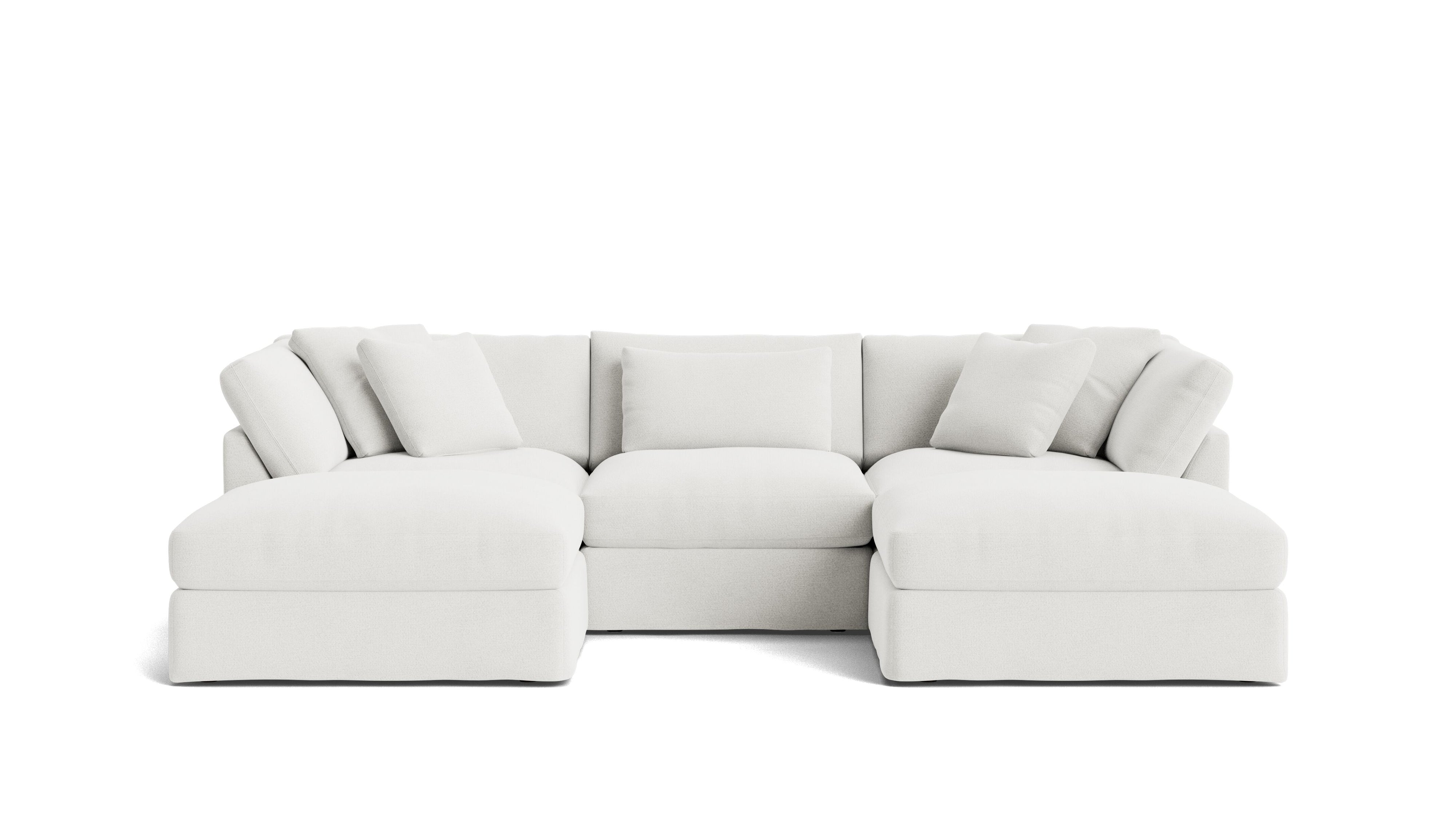 Get Together™ 5-Piece Modular U-Shaped Sectional, Large, Sea Salt - Image 2
