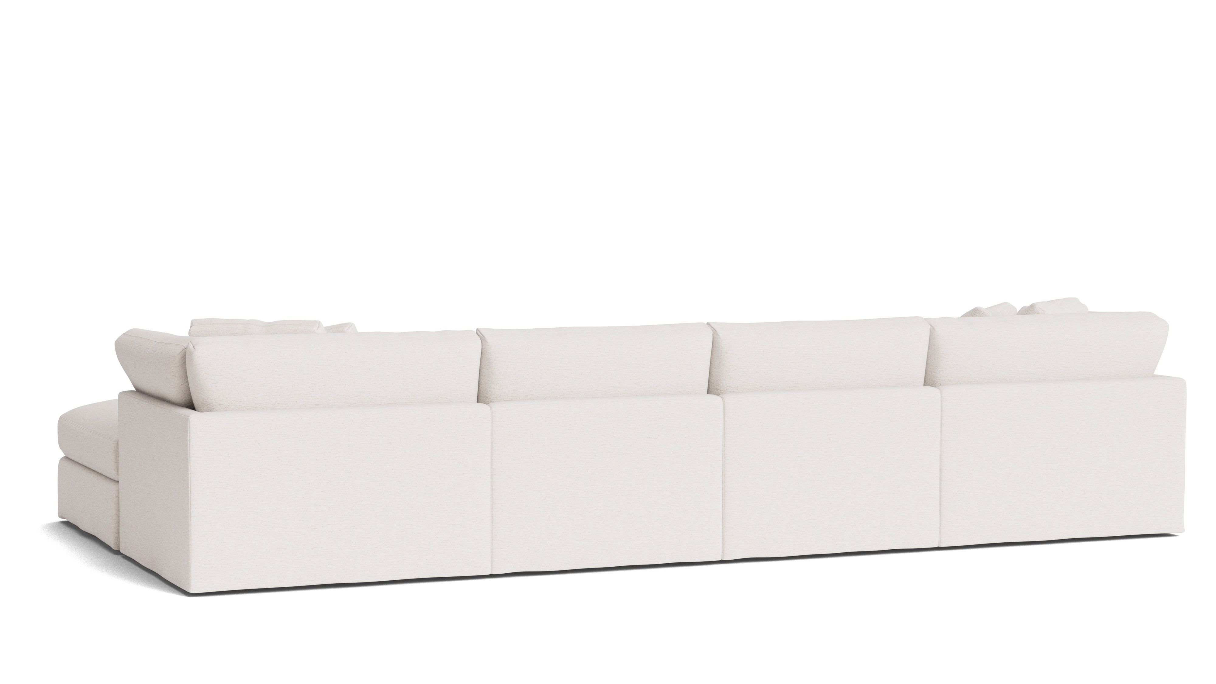 Get Together™ 6-Piece Modular U-Shaped Sectional, Large, Nomad Snow